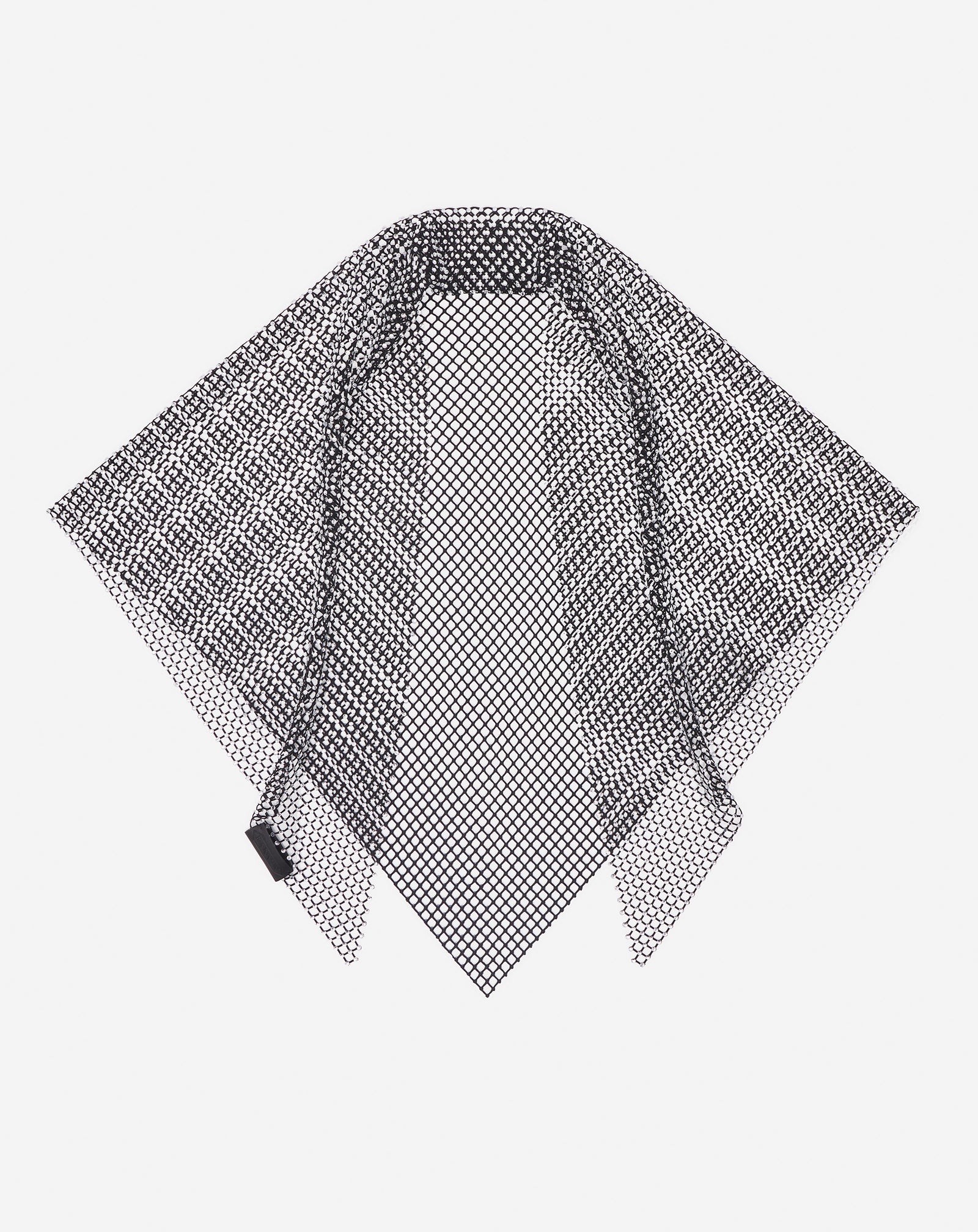 RESILLE MESH CHOKER WITH RHINESTONES