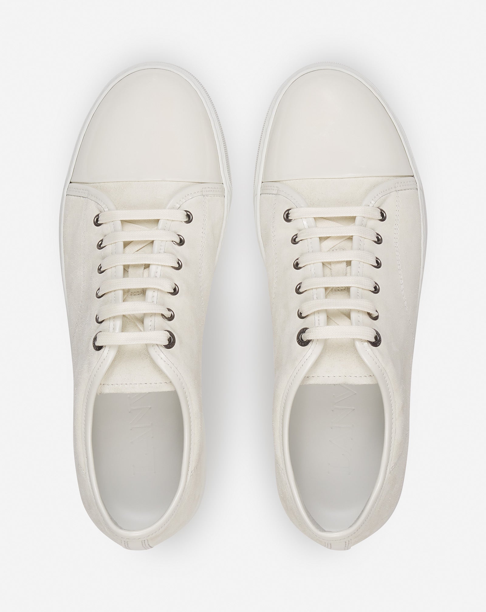 DBB1 SNEAKERS IN SUEDE AND PATENT LEATHER