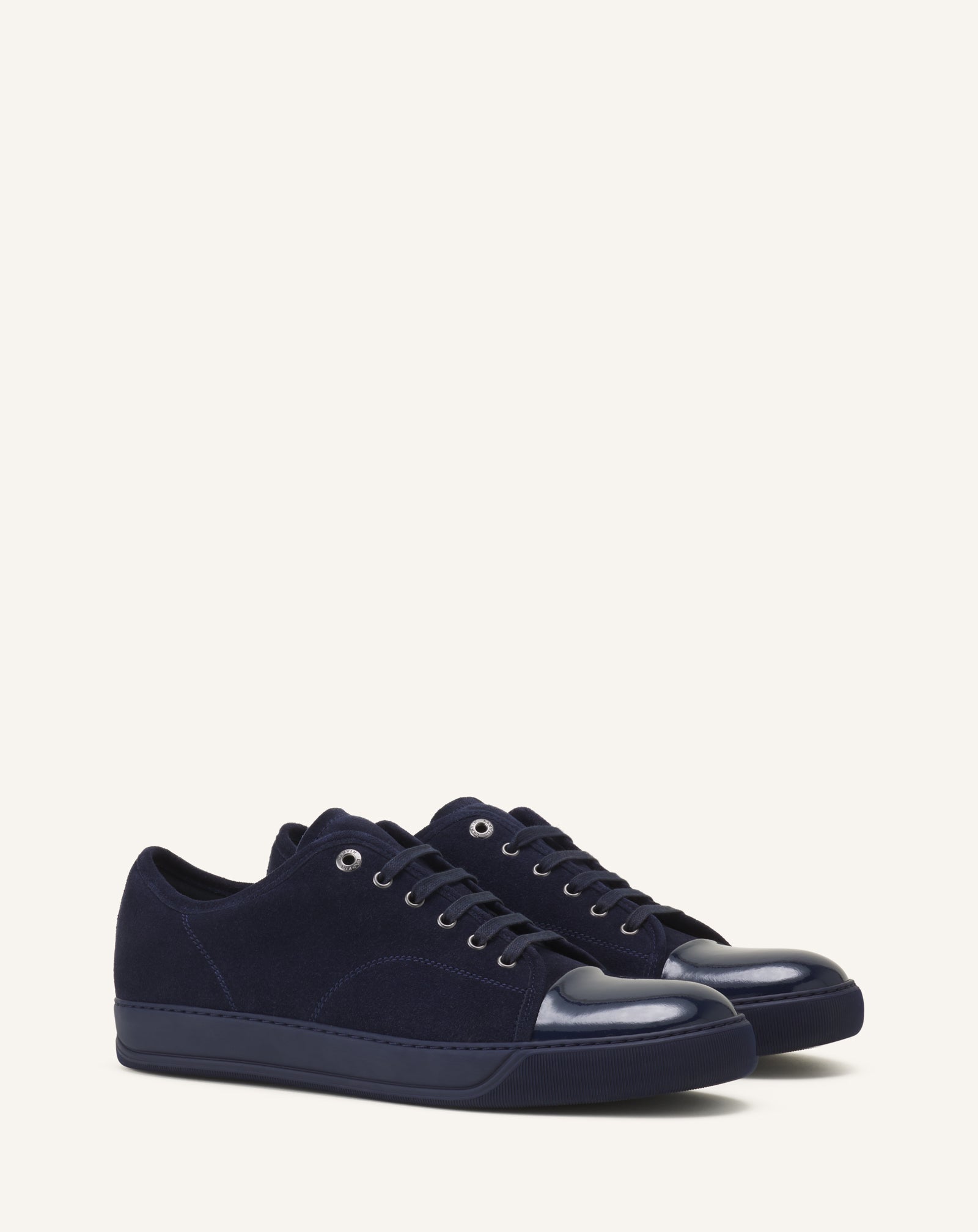 DBB1 SNEAKERS IN PATENT LEATHER AND SUEDE
