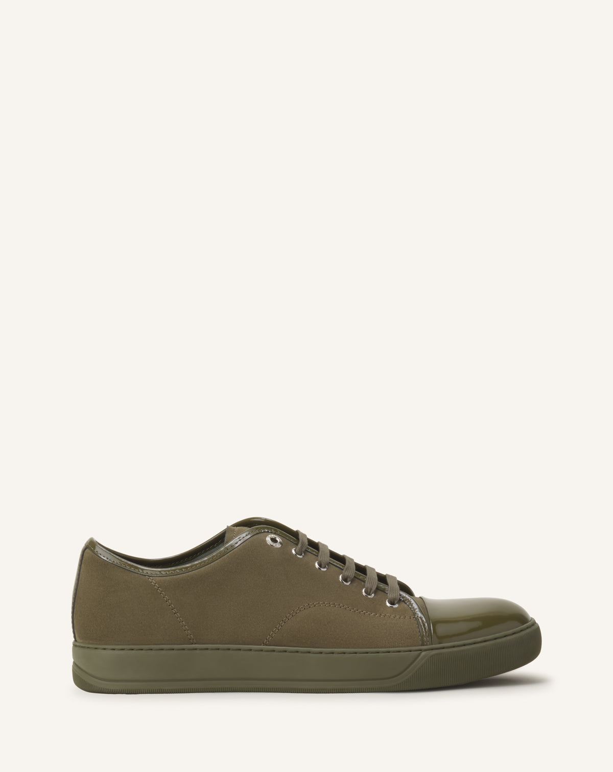 DBB1 SNEAKERS IN PATENT LEATHER AND SUEDE