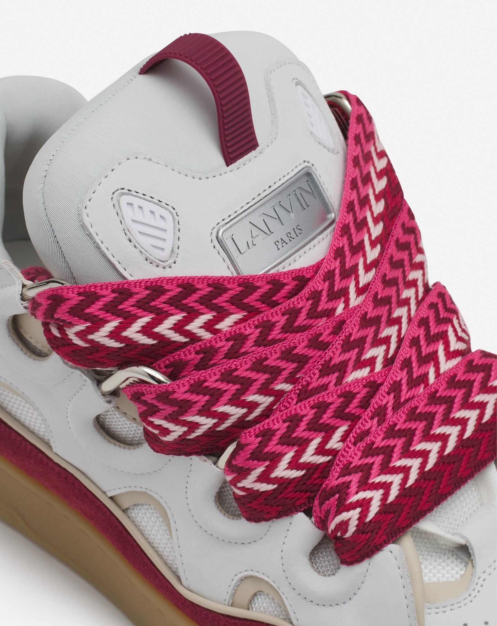 CURB LEATHER SNEAKERS