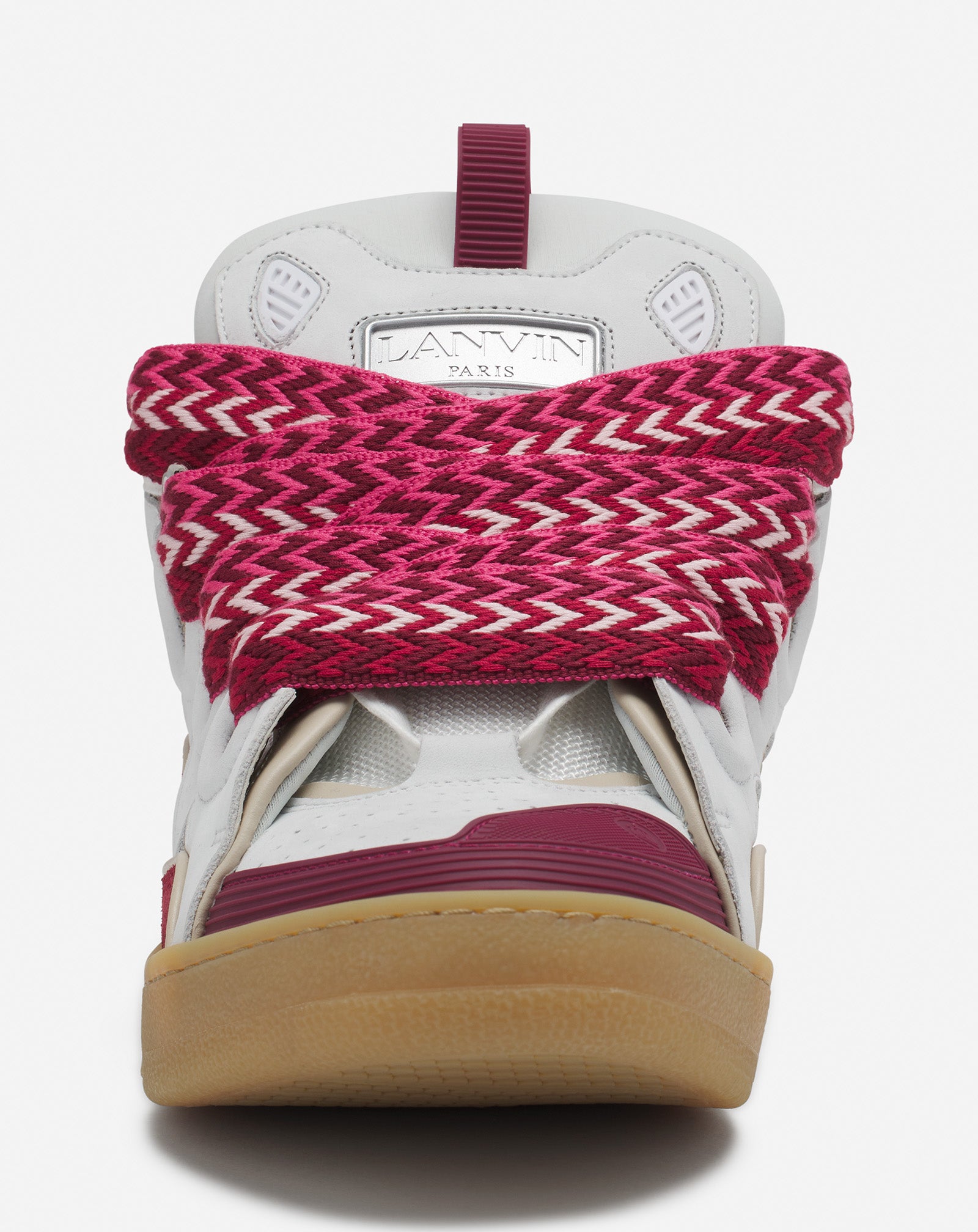 CURB LEATHER SNEAKERS