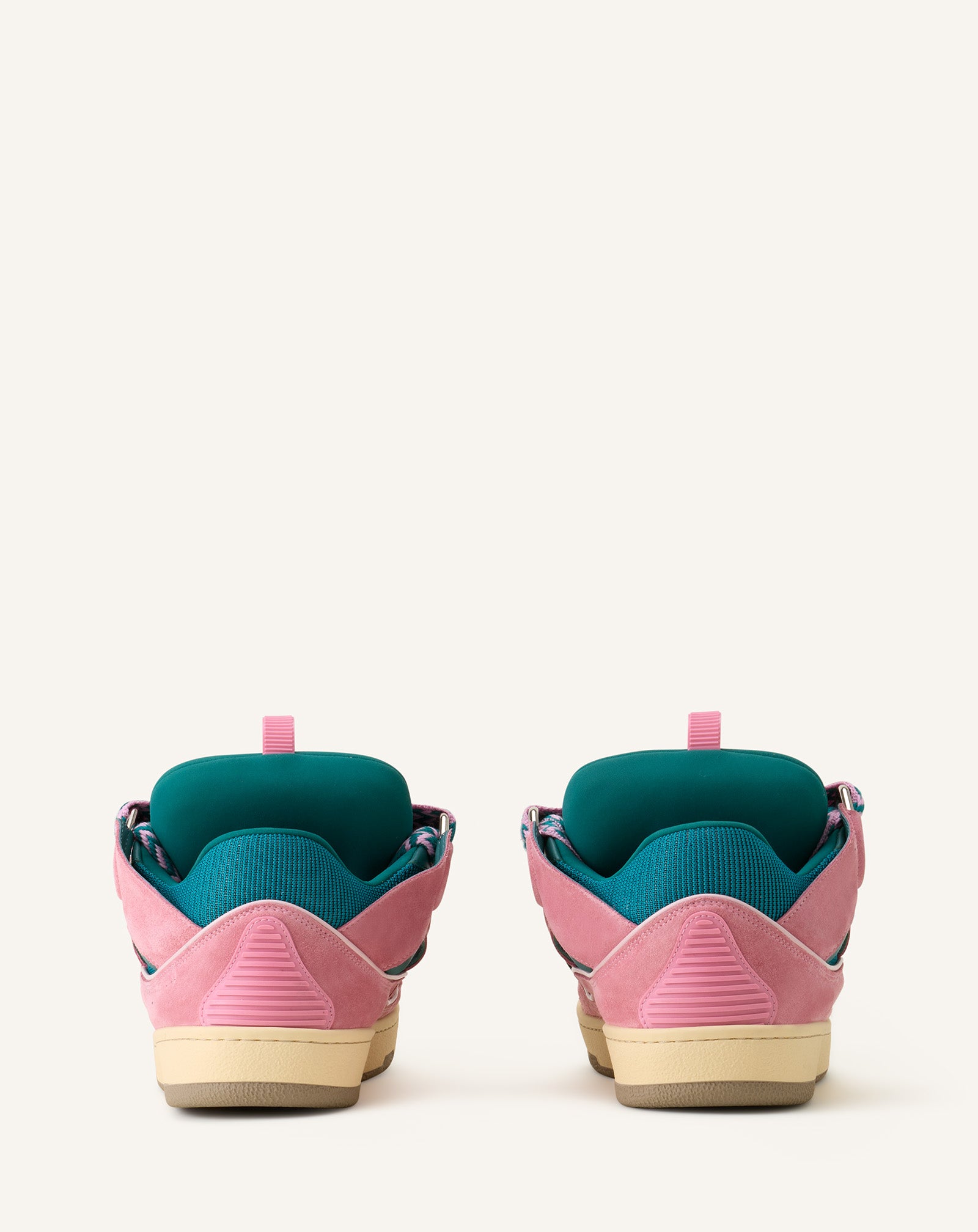 CURB LEATHER SNEAKERS