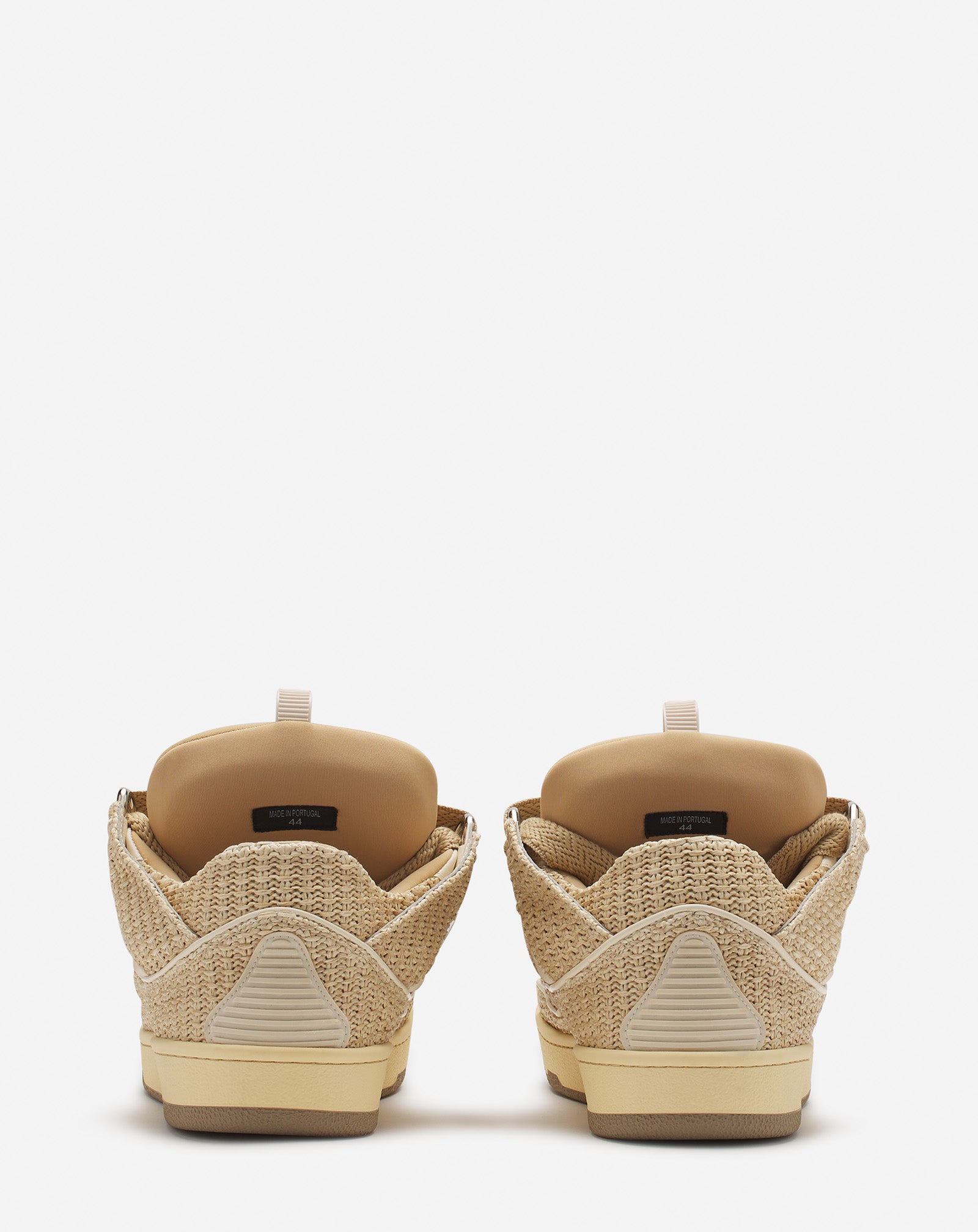 CURB RAFFIA SNEAKERS