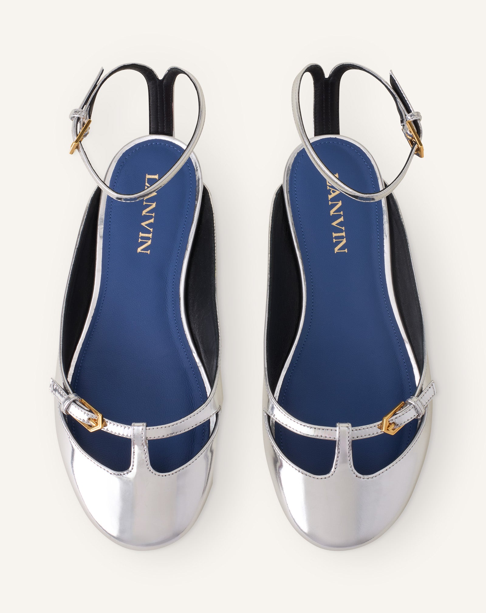 MARY-JANE BALLERINA IN LEATHER