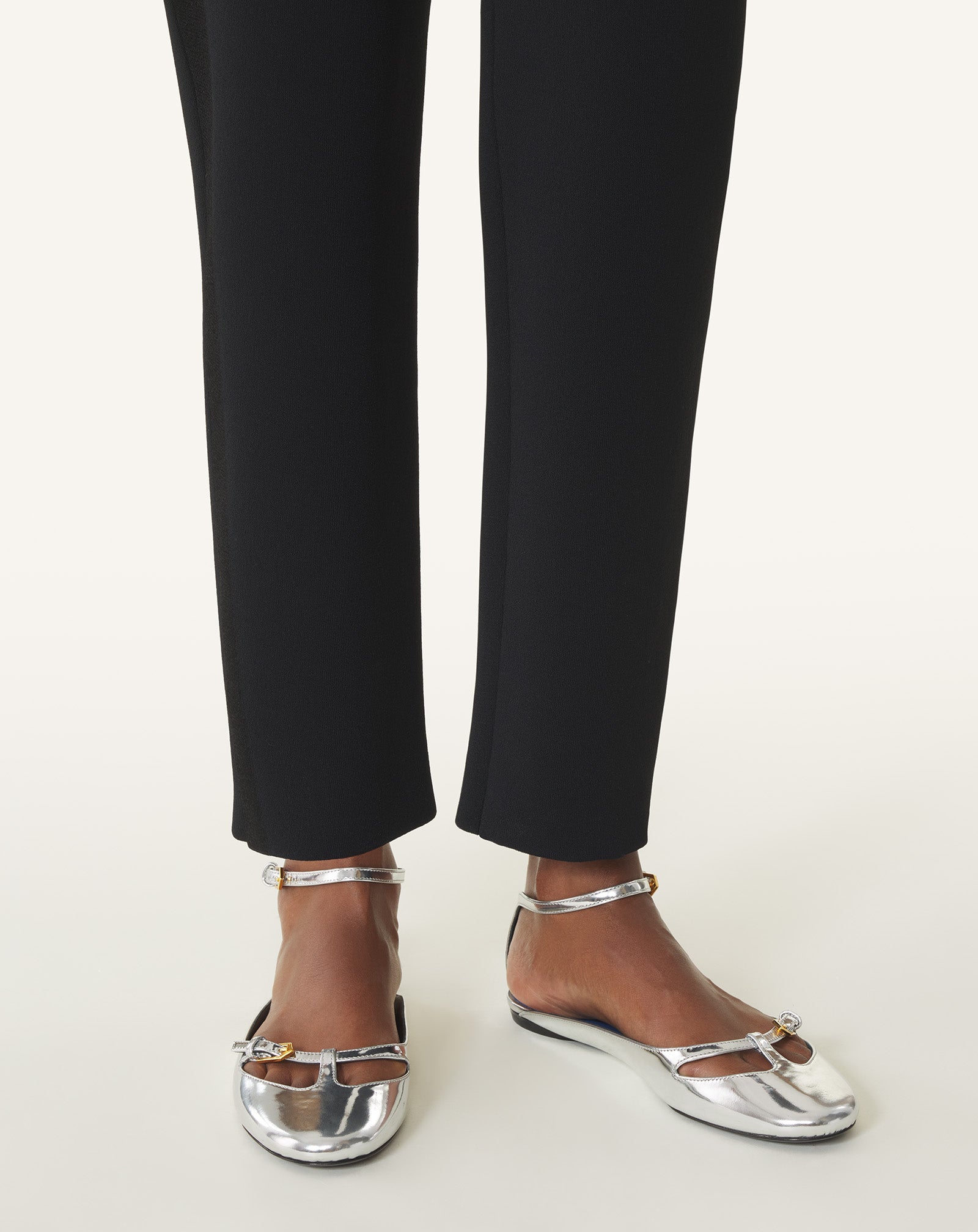 MARY-JANE BALLERINA IN LEATHER