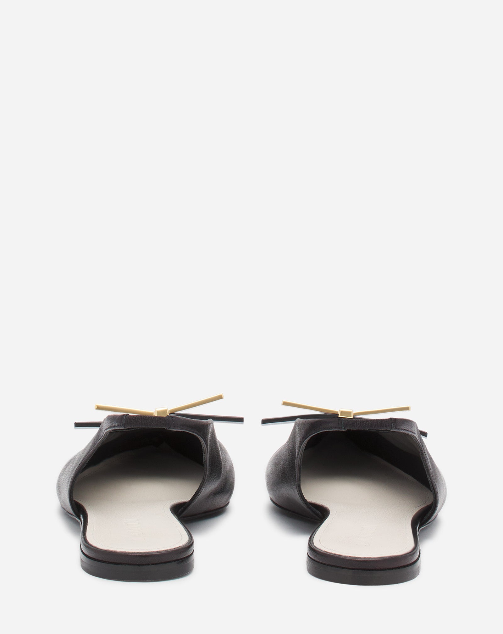 LANVIN BOW LEATHER SLINGBACK
