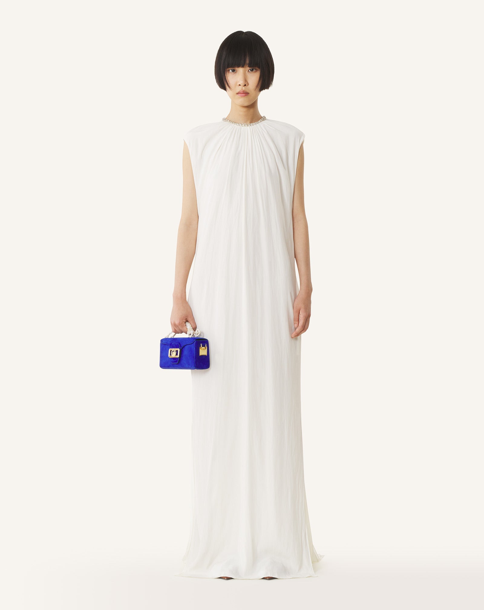 NANO PENCIL CAT LEATHER BAG