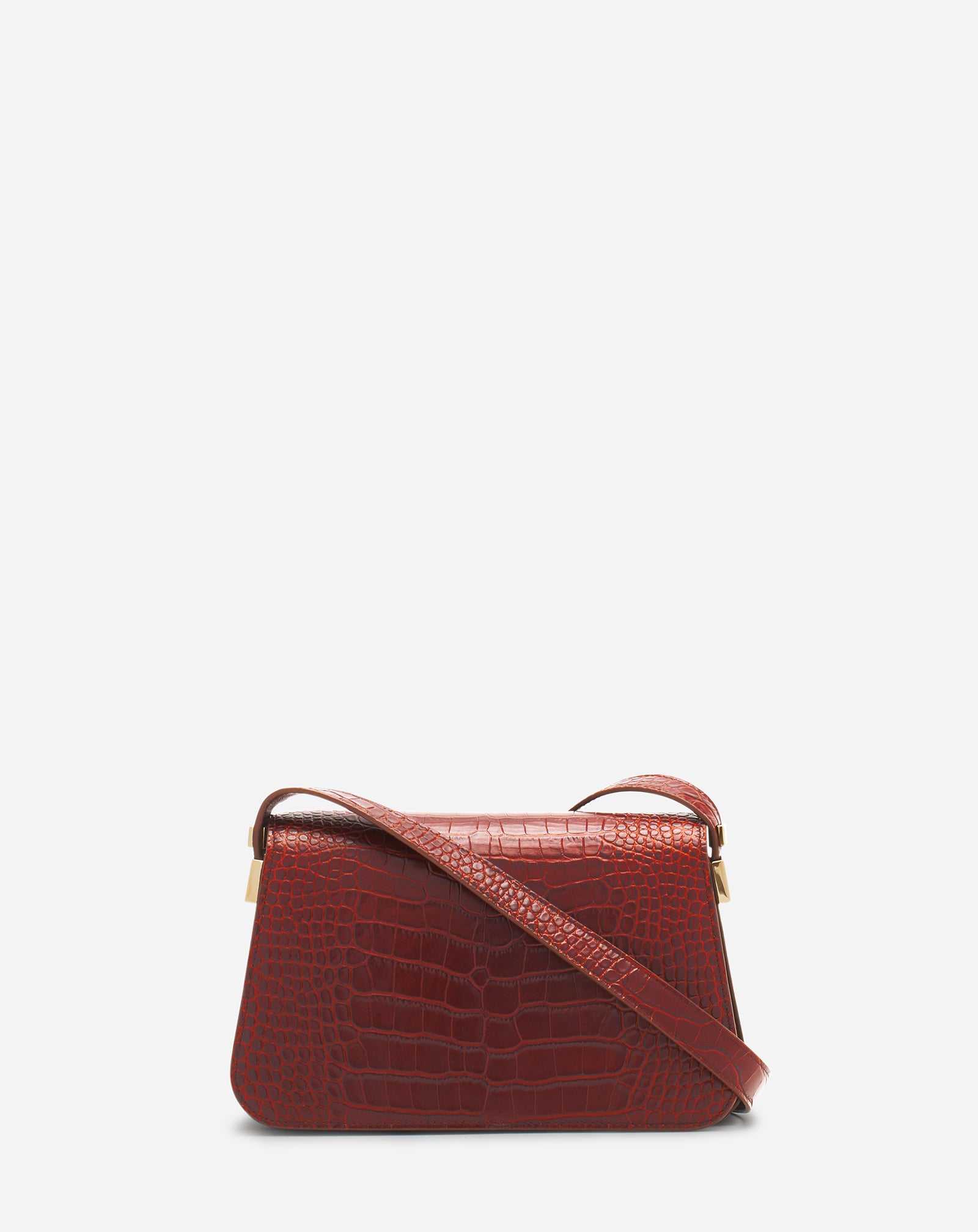 CONCERTO ARPÈGE BAG IN CROCODILE-EFFECT LEATHER