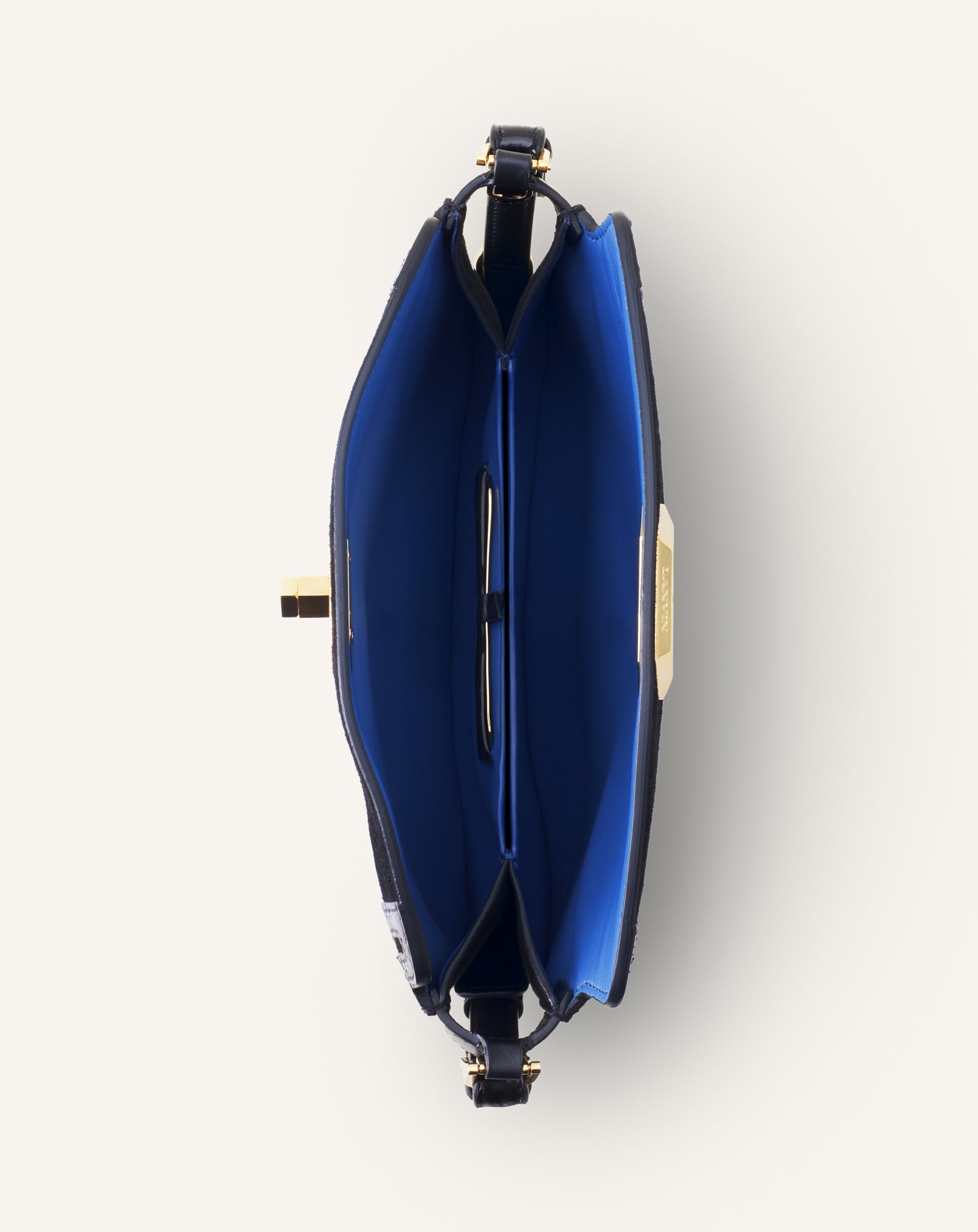 COMPAGNON SMALL ASYMMETRICAL BAG WITH A PYTHON FINISH