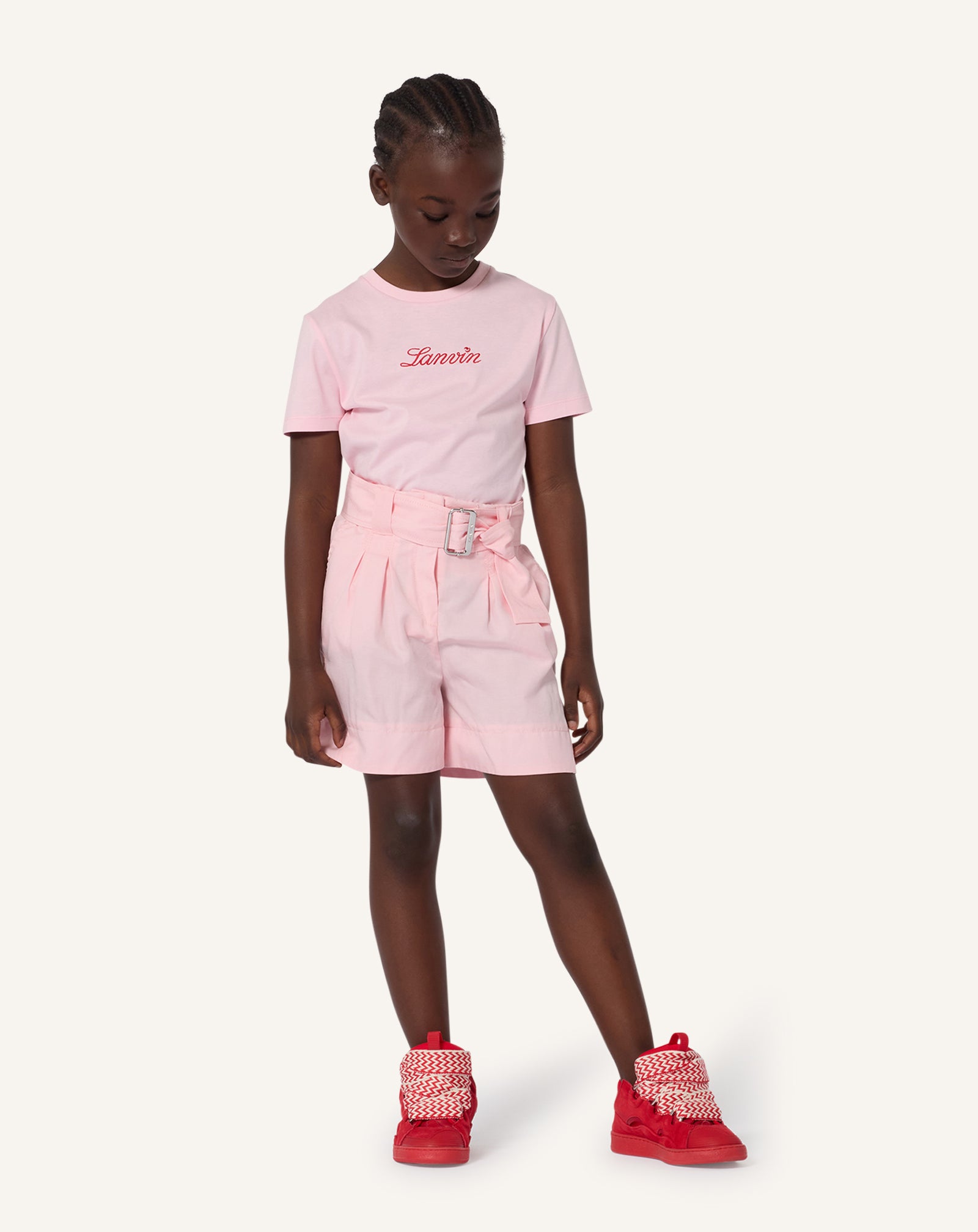 LANVIN LOGO COTTON T-SHIRT