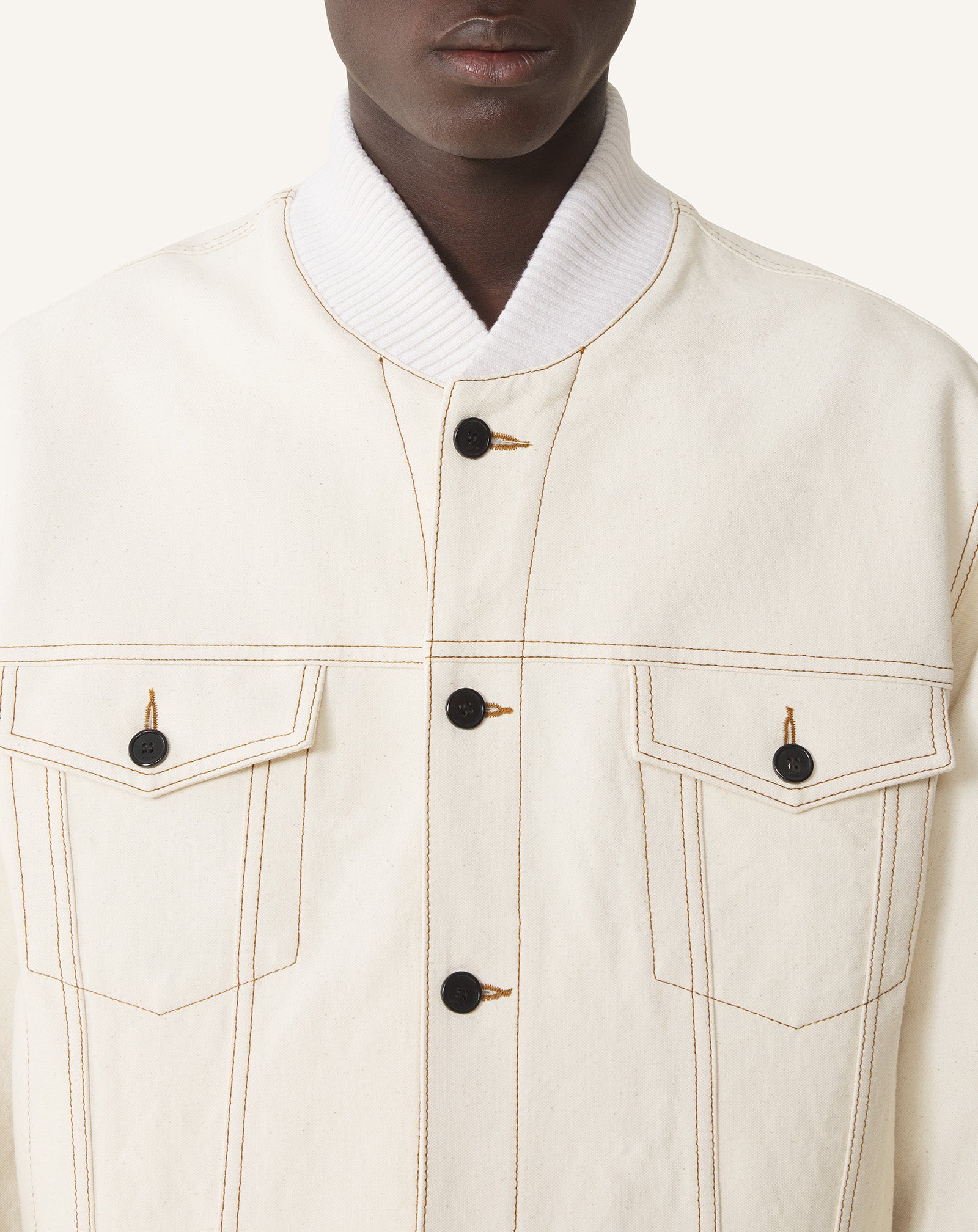 TEDDY JACKET IN DENIM