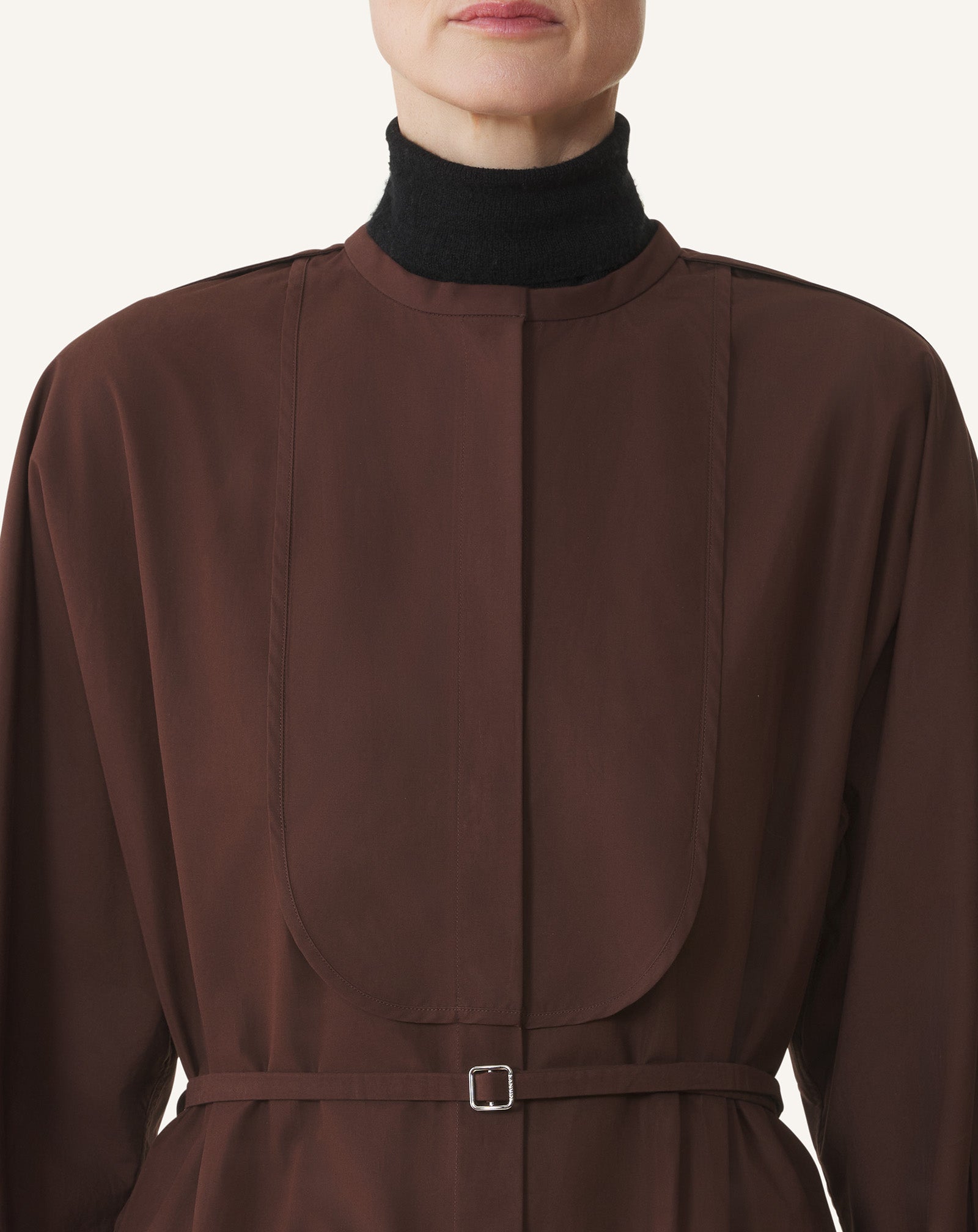 SHIRT DRESS IN COTTON POPELIN