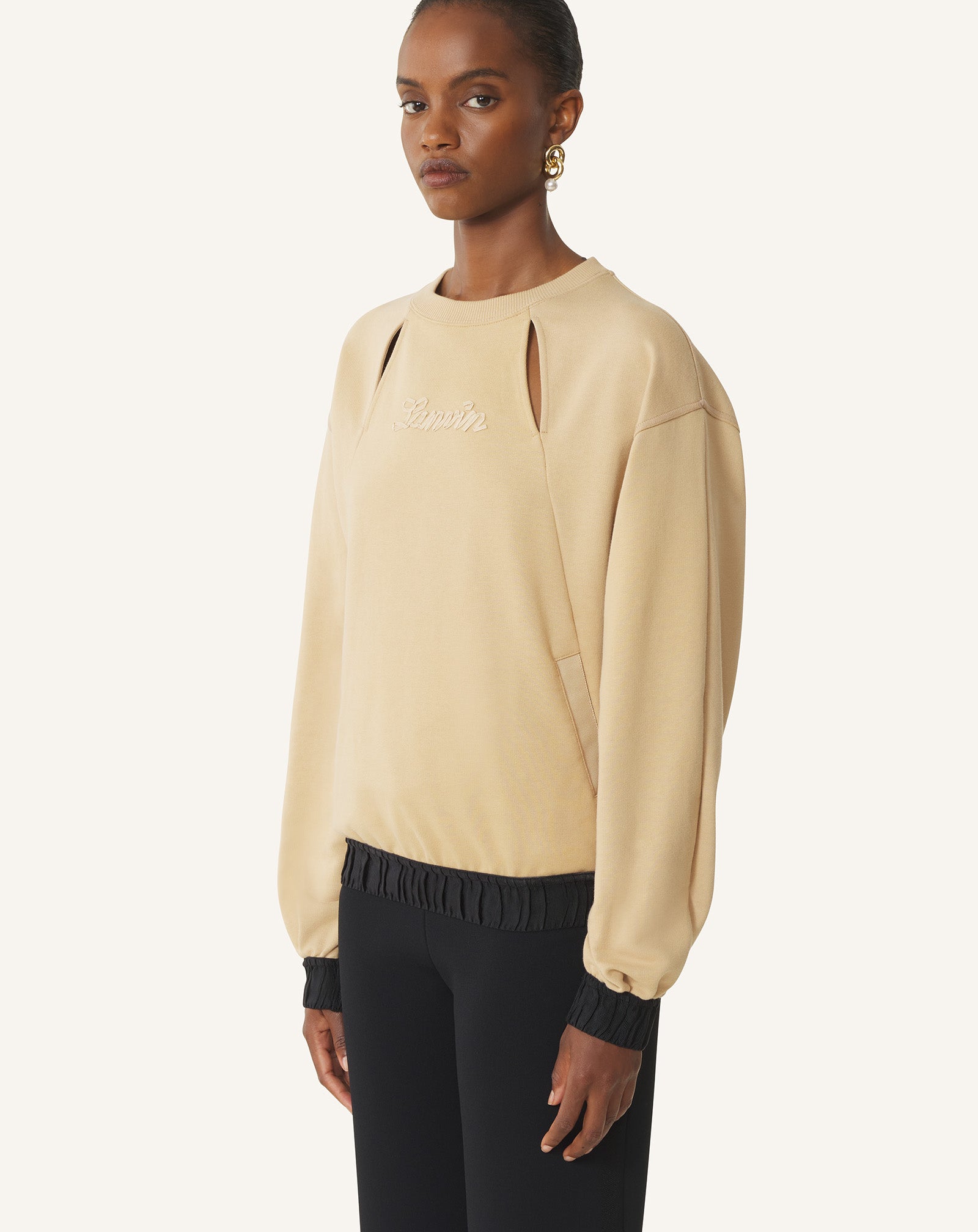 LANVIN RIBBON SWEATSHIRT