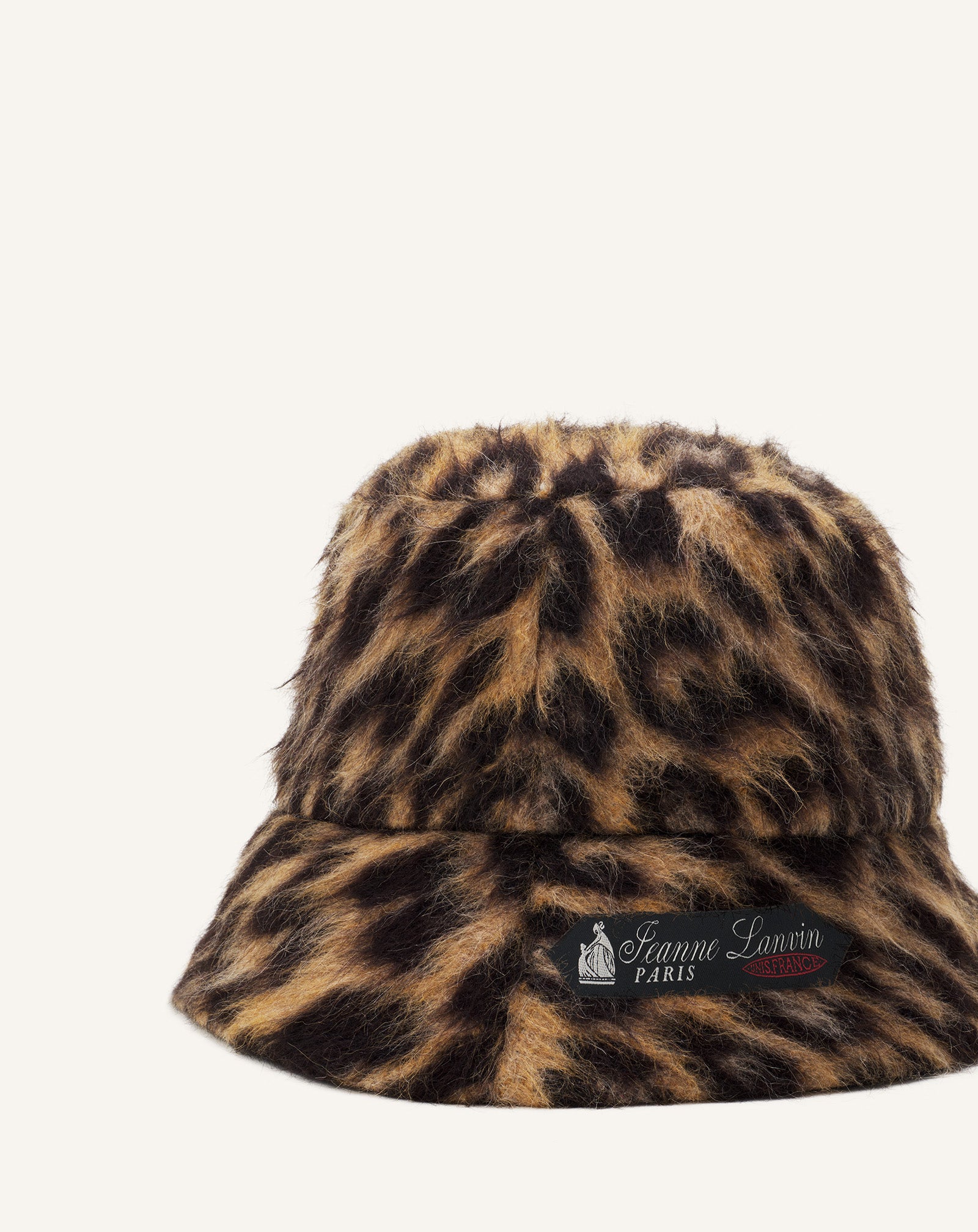 MULTICOLOR LEOPARD PRINT REVERSIBLE BUCKET HAT