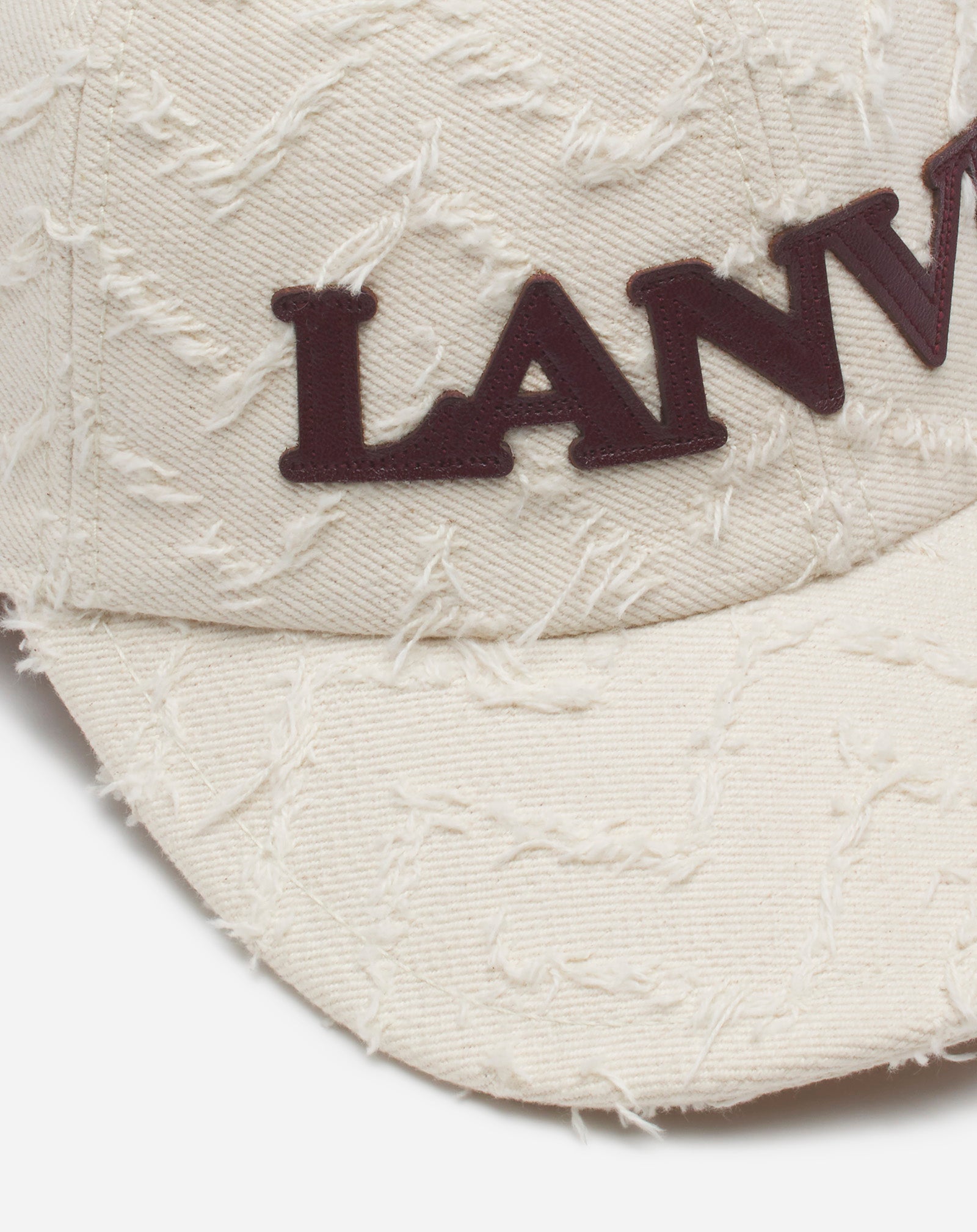 HERRINGBONE MOTIF LANVIN CAP