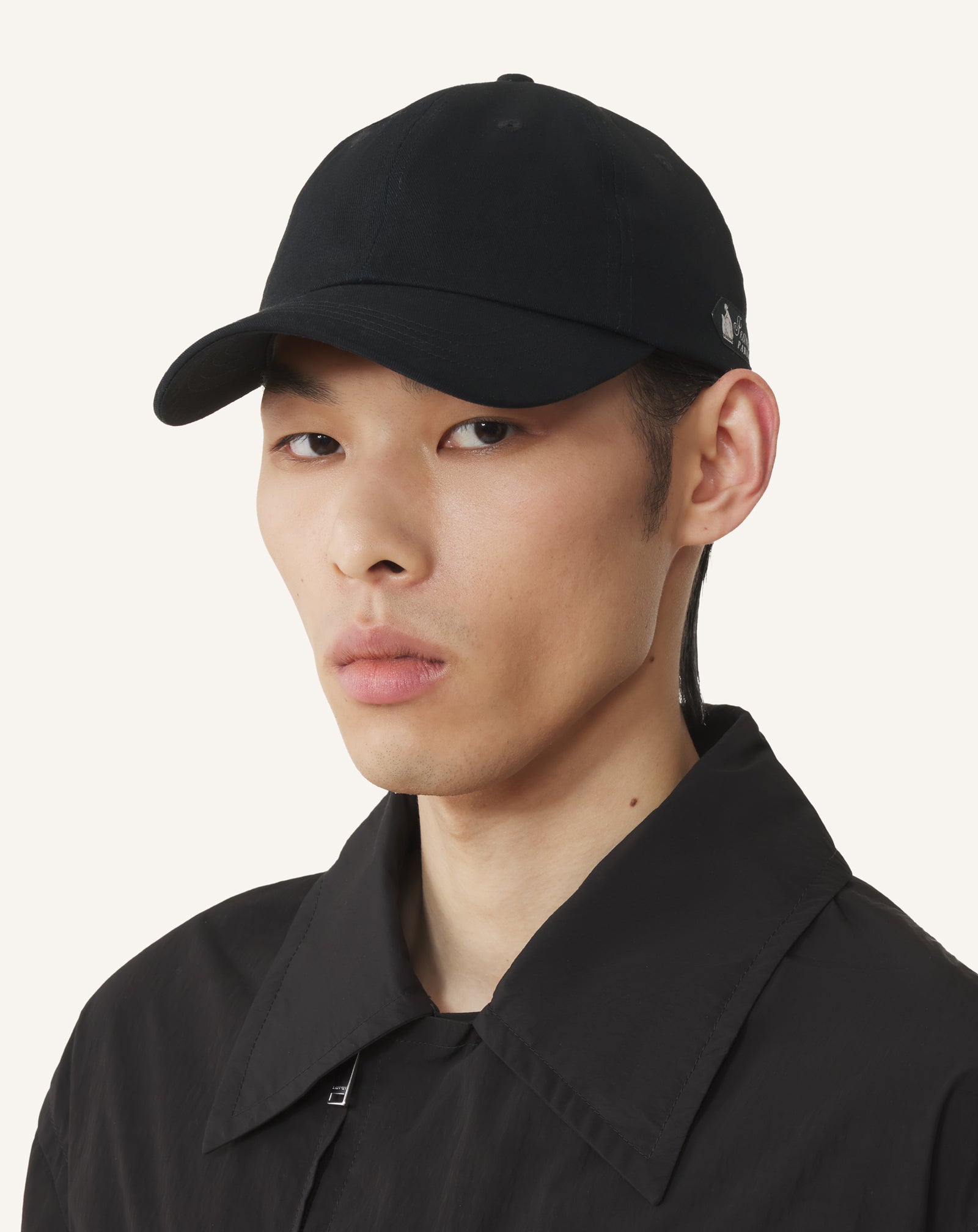 LANVIN SIGNATURE COTTON CAP