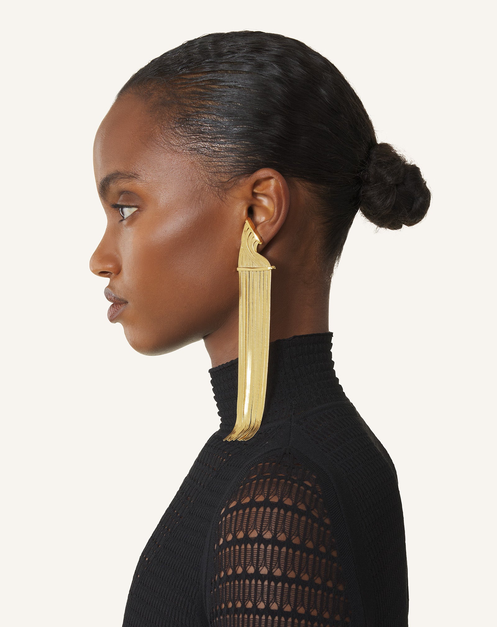 LANVIN CHAIN EARRINGS