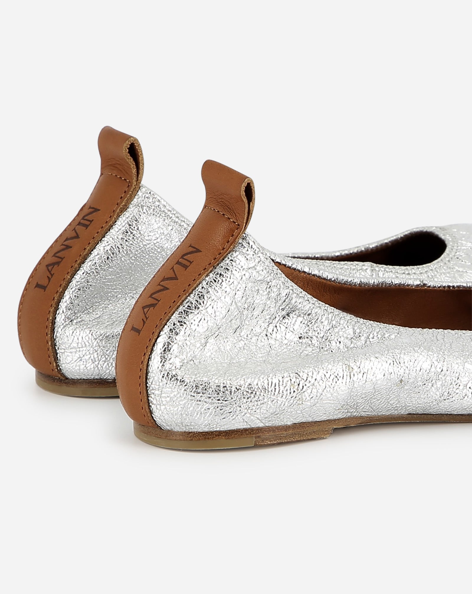 KIDS LEATHER BALLET PUMPS