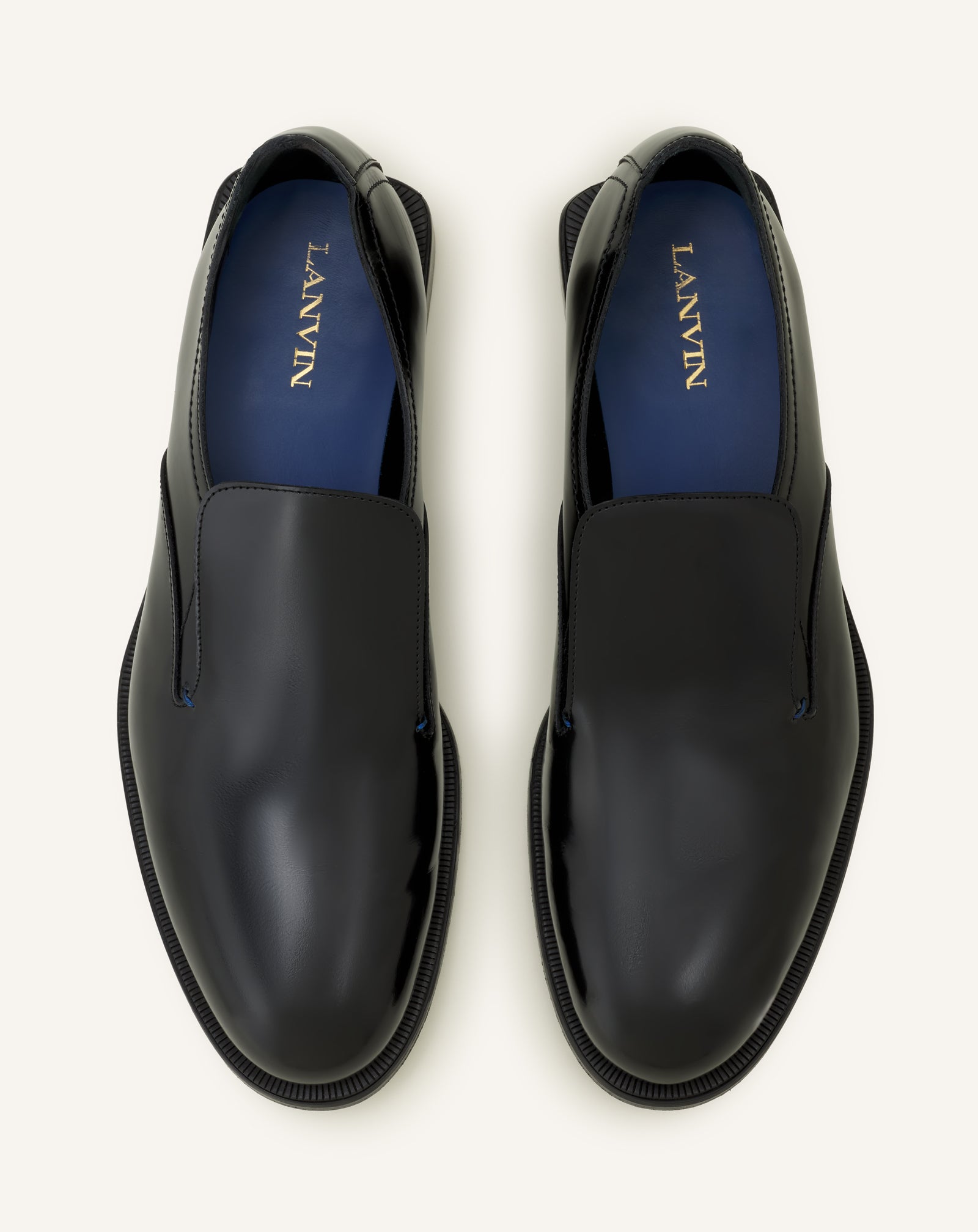 BLACK CLASSIC LOAFERS IN LEATHER