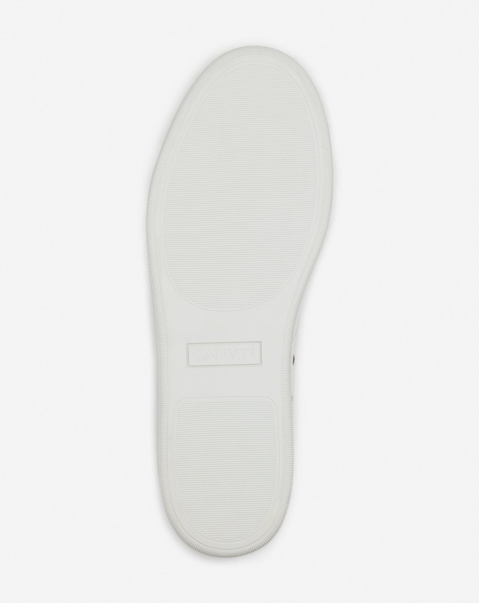 WHITE DBB1 LEATHER SNEAKERS