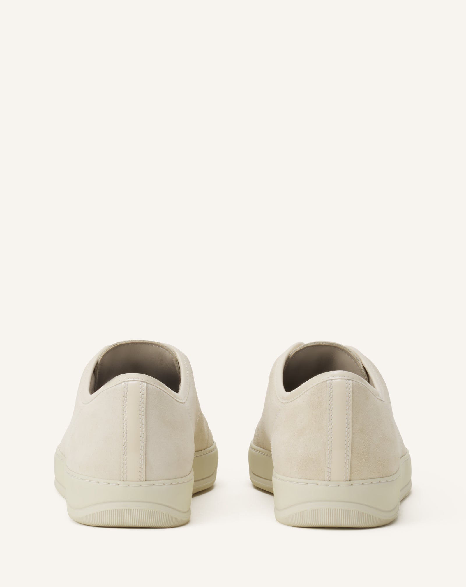 WHITE DBB1 SNEAKERS IN PATENT LEATHER AND SUEDE