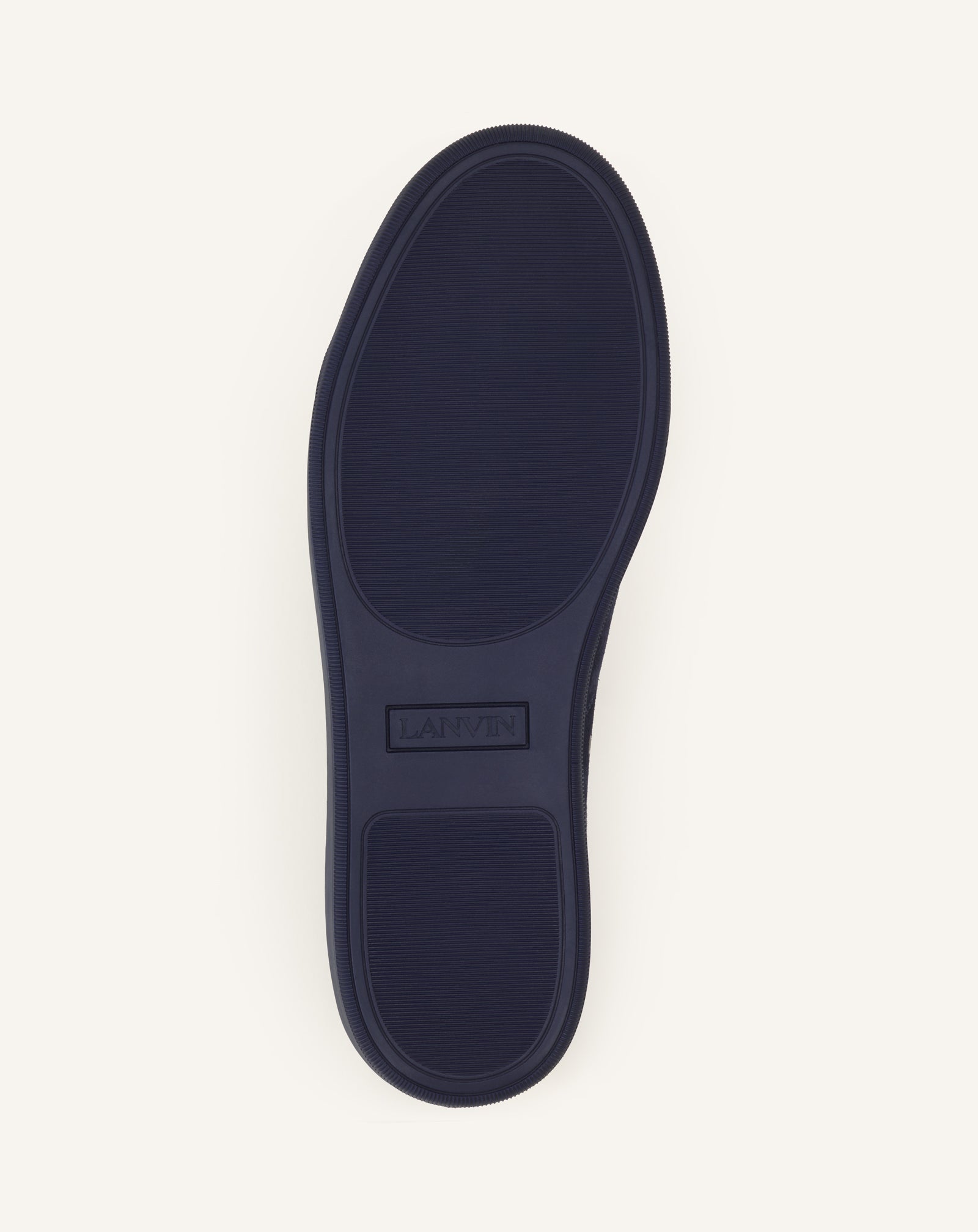 BLUE DBB1 PATENT LEATHER AND SUEDE SNEAKERS