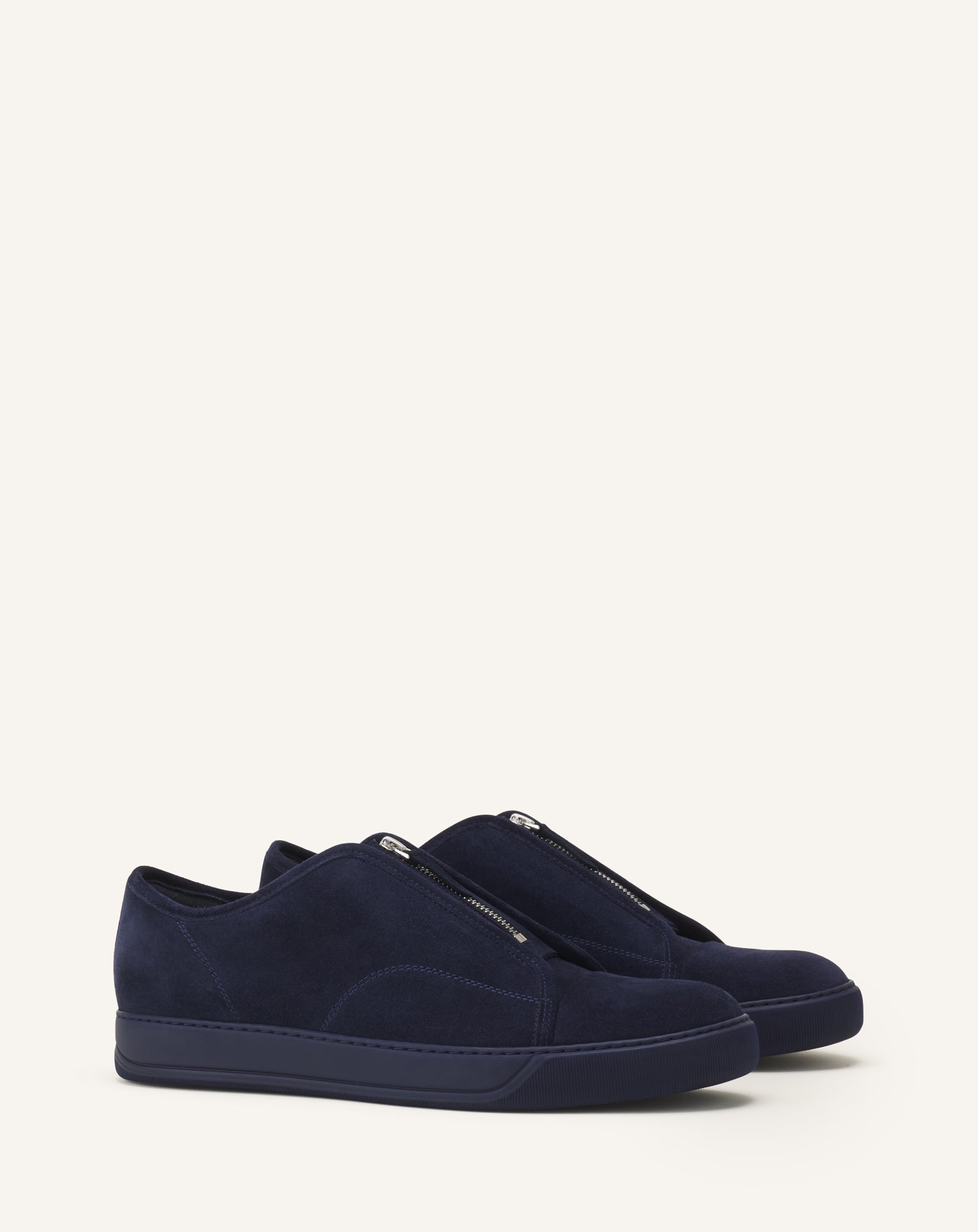 BLUE DBB1 SUEDE ZIP SNEAKERS