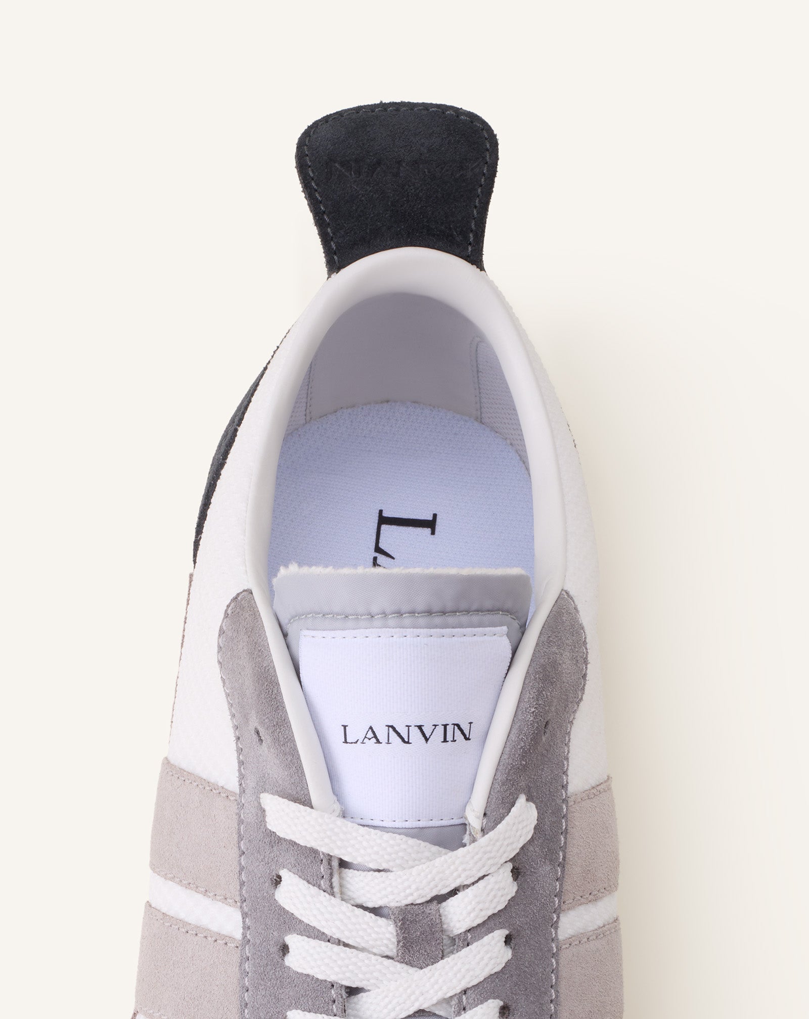 BLACK BUMPR SNEAKERS IN MESH AND BRUSHED SUEDE