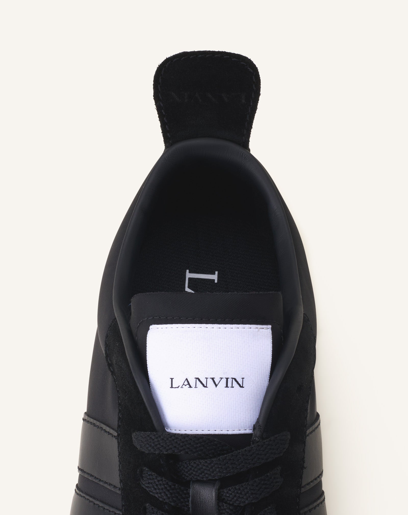 BLACK BUMPR NYLON SNEAKERS