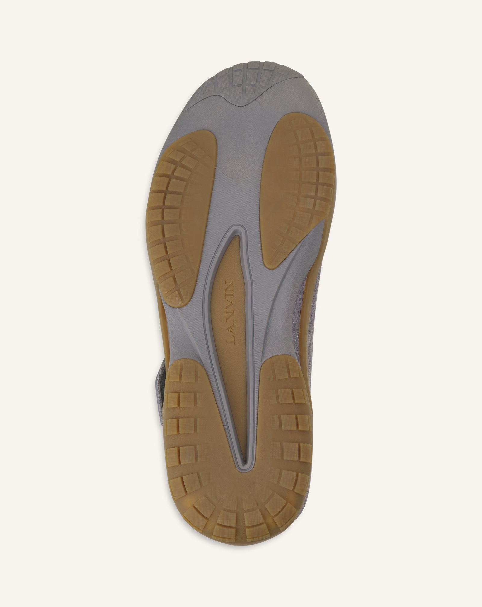 LNV1 KNIT AND SUEDE SNEAKERS