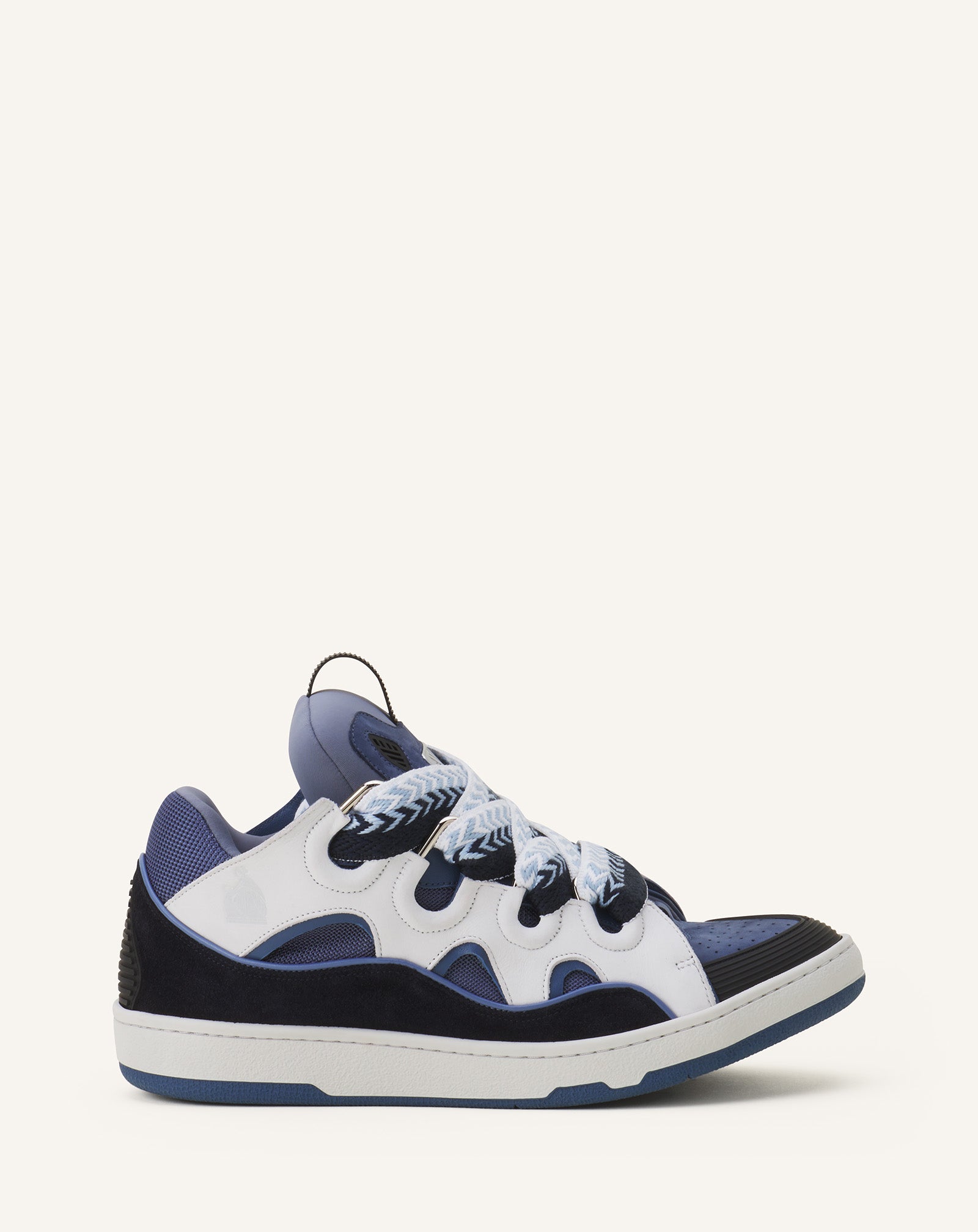 CURB LEATHER SNEAKERS