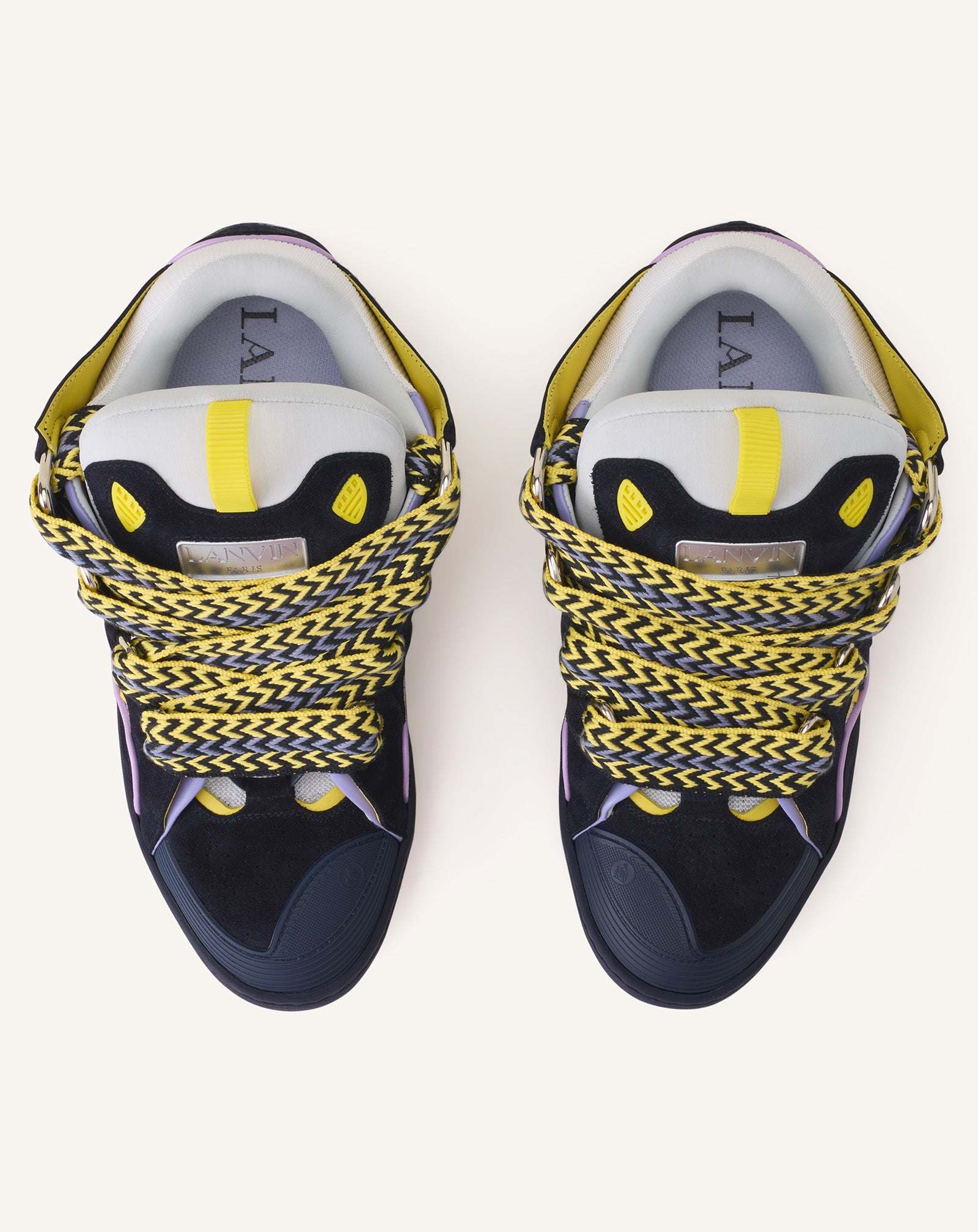 CURB LEATHER SNEAKERS