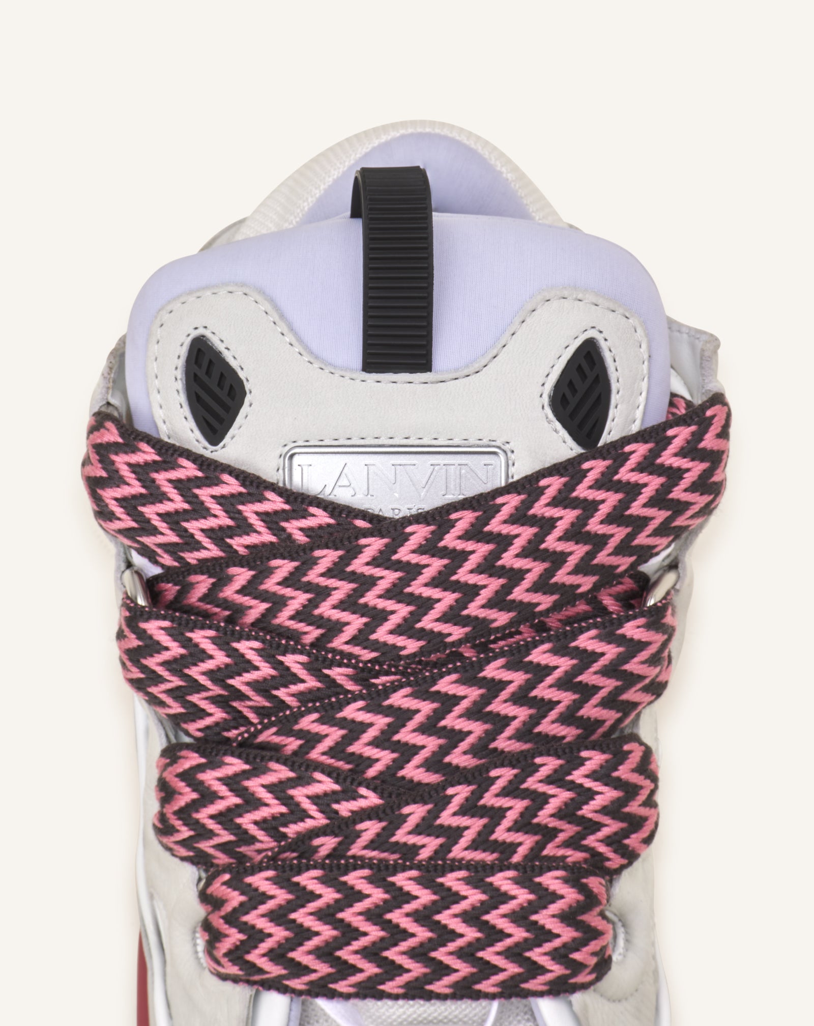 WHITE CURB BICO SNEAKERS IN LEATHER