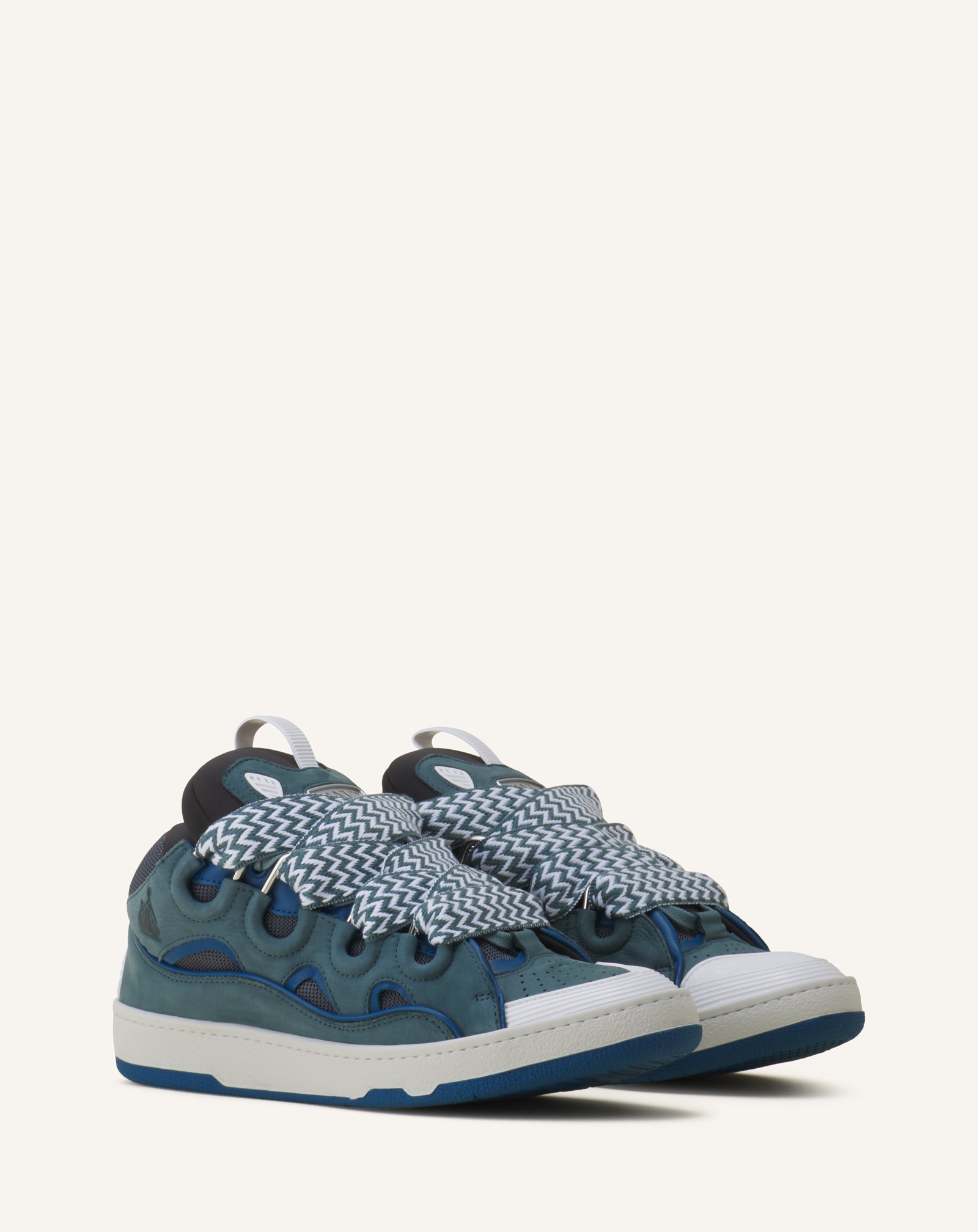 CURB BICO SNEAKERS IN LEATHER