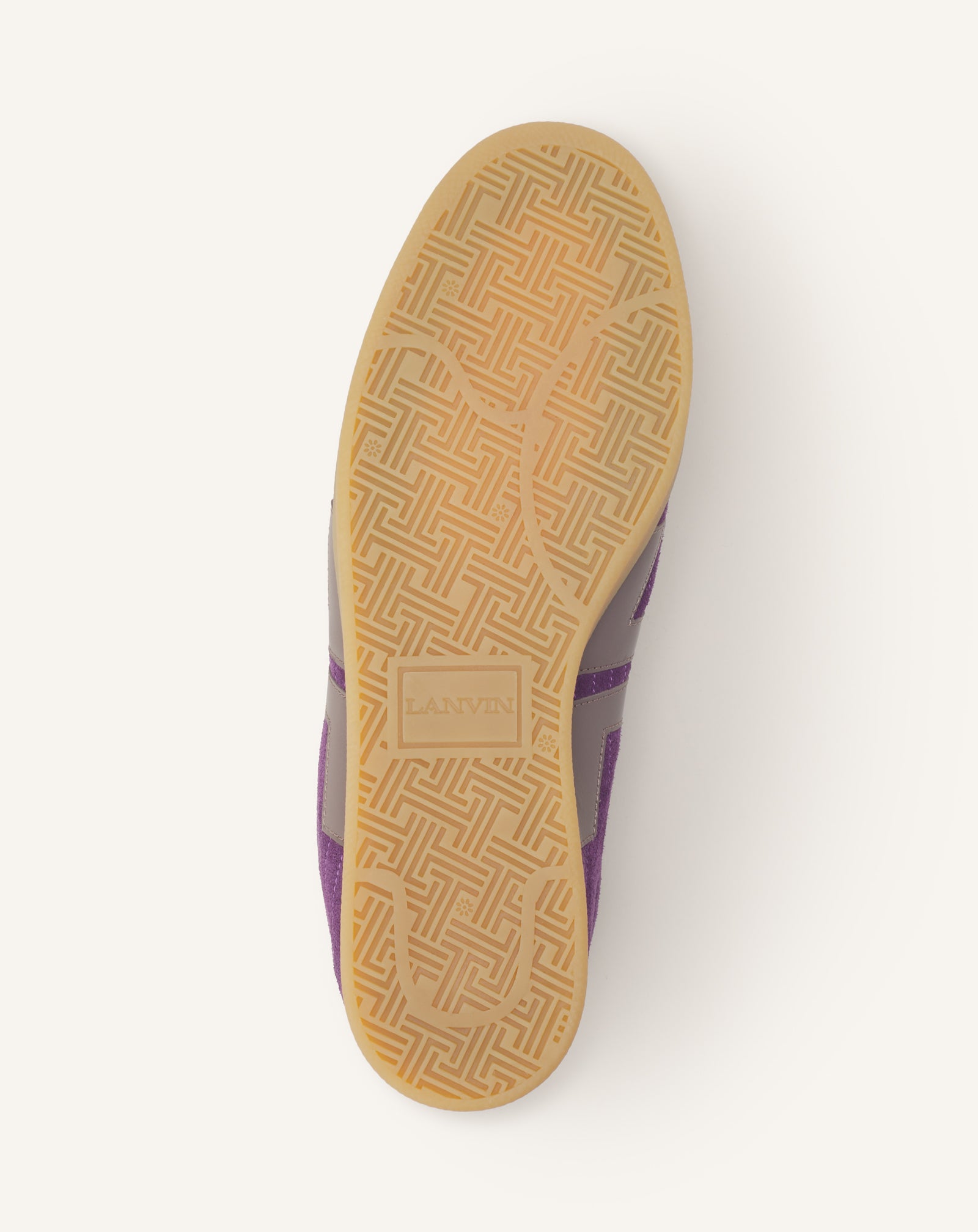 PURPLE SNEAKERS GLEN 2.0 IN LEATHER