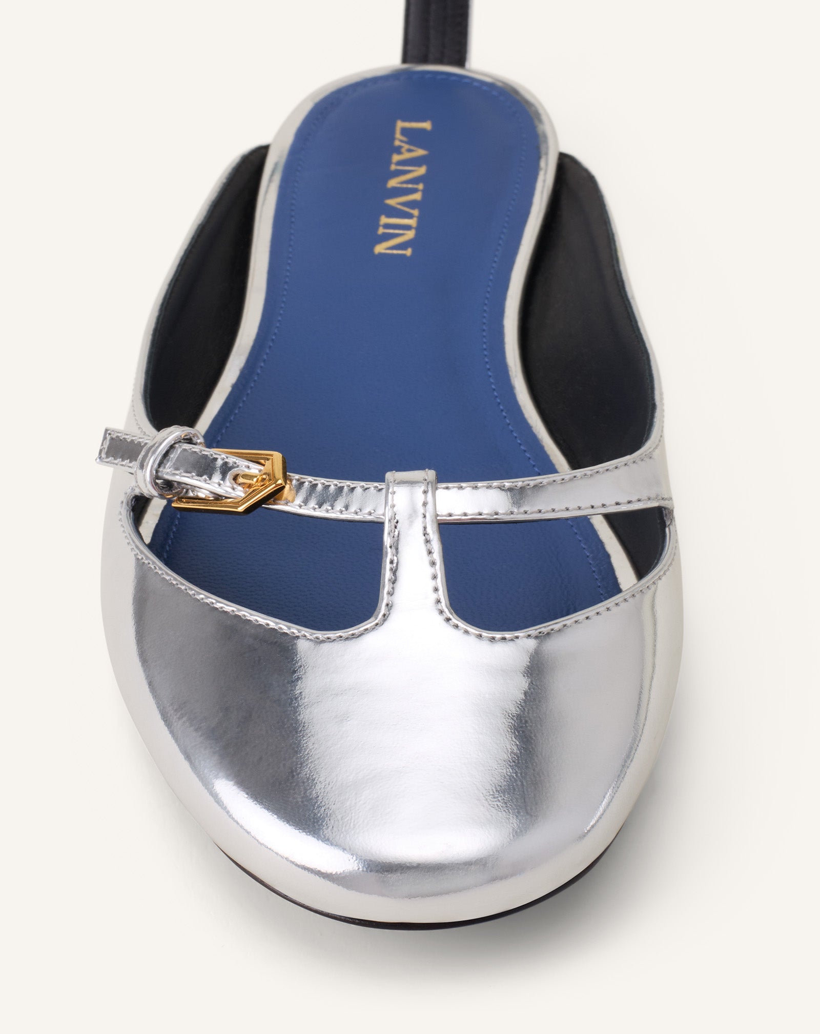 MARY-JANE BALLERINA IN LEATHER