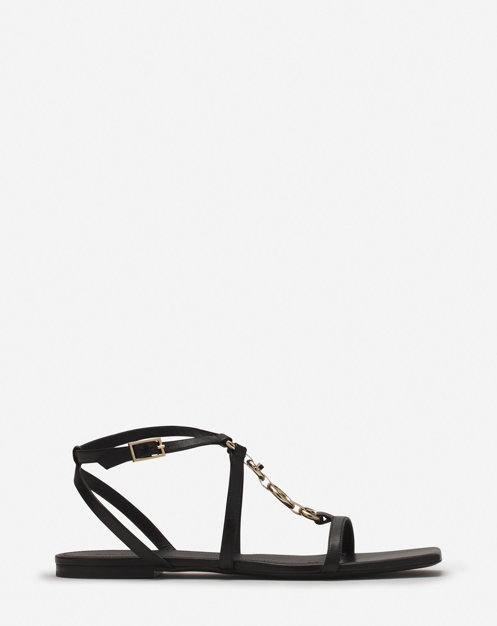 MESURE FLAT LEATHER SANDALS FW-SAML0C-NAPA-P251036