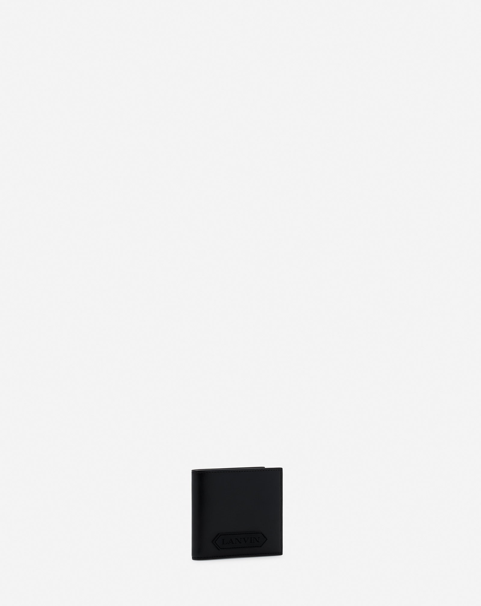 LANVIN SIGNATURE LEATHER WALLET