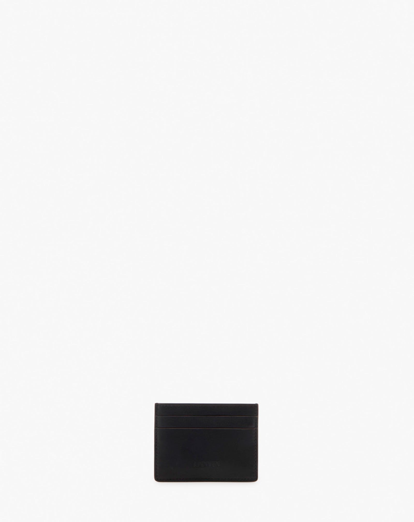 LANVIN SIGNATURE LEATHER CARDHOLDER