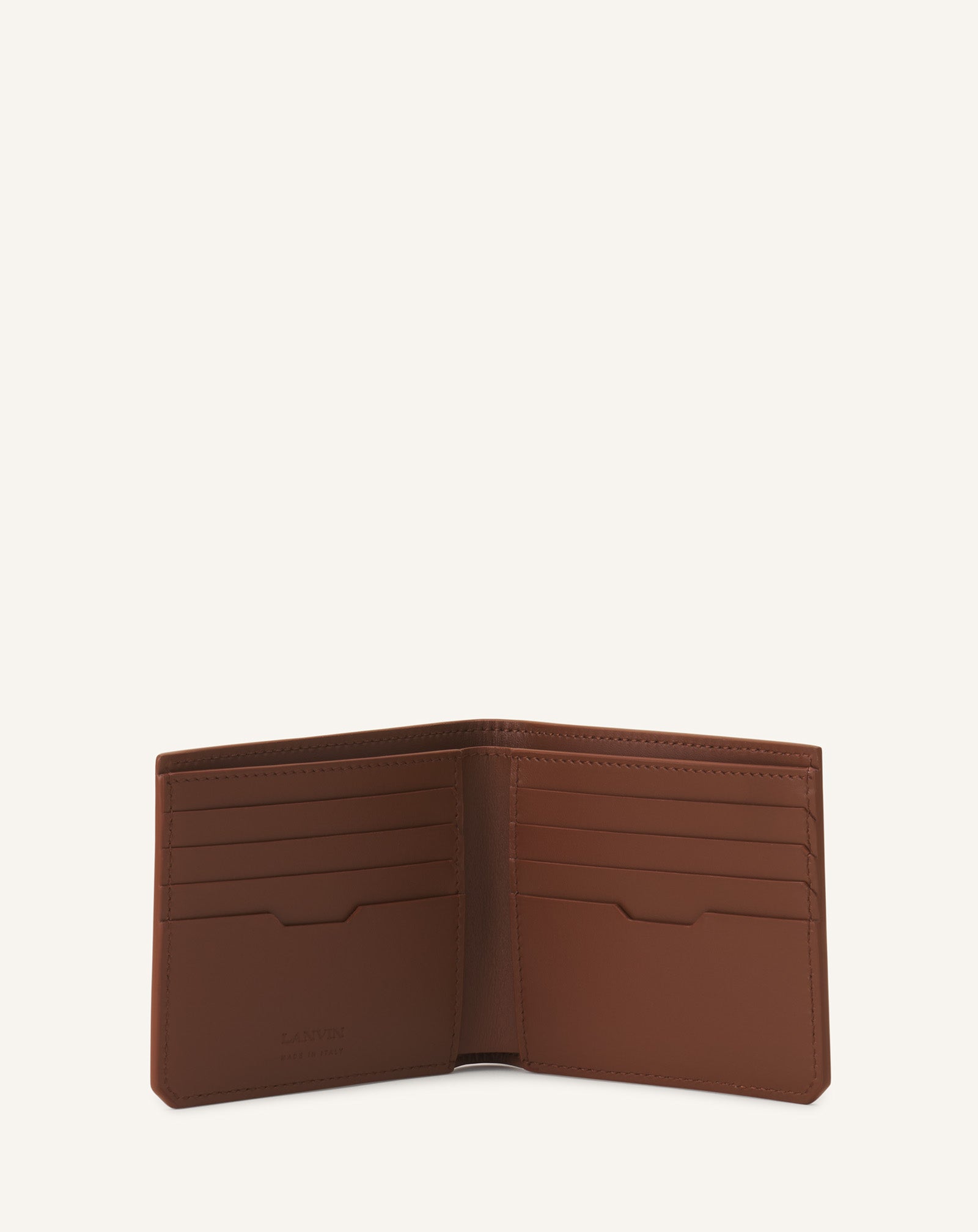 BROWN COMPAGNON LEATHER WALLET