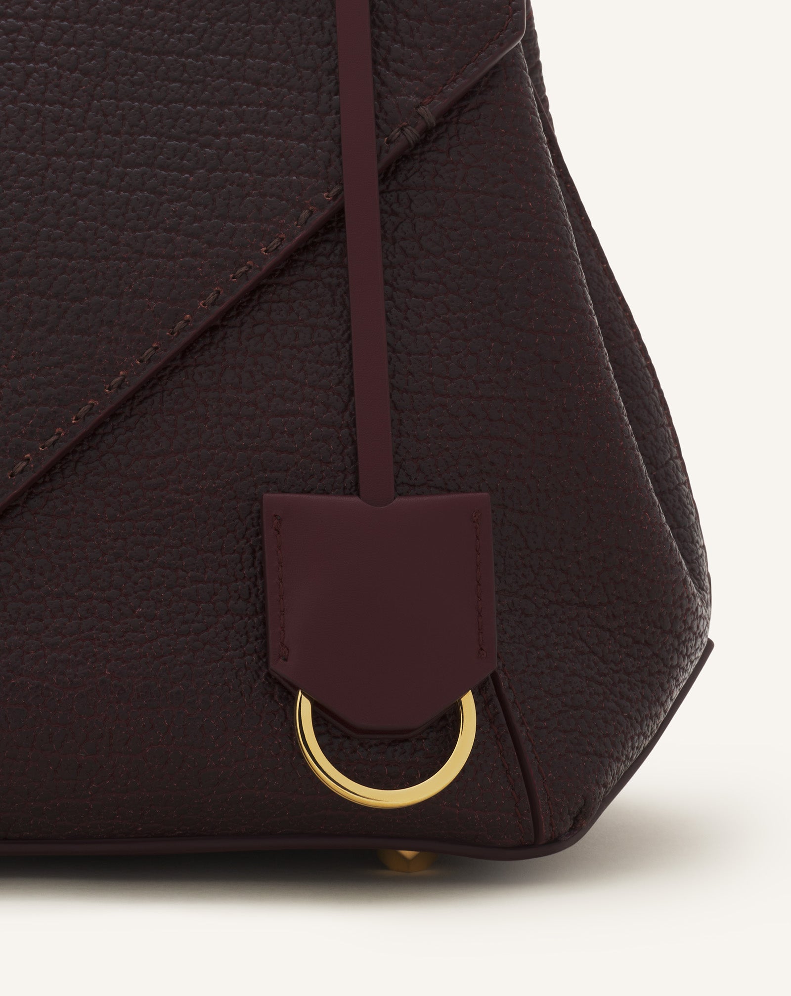 BROWN LE CONFIDENT BY LANVIN LEATHER BAG