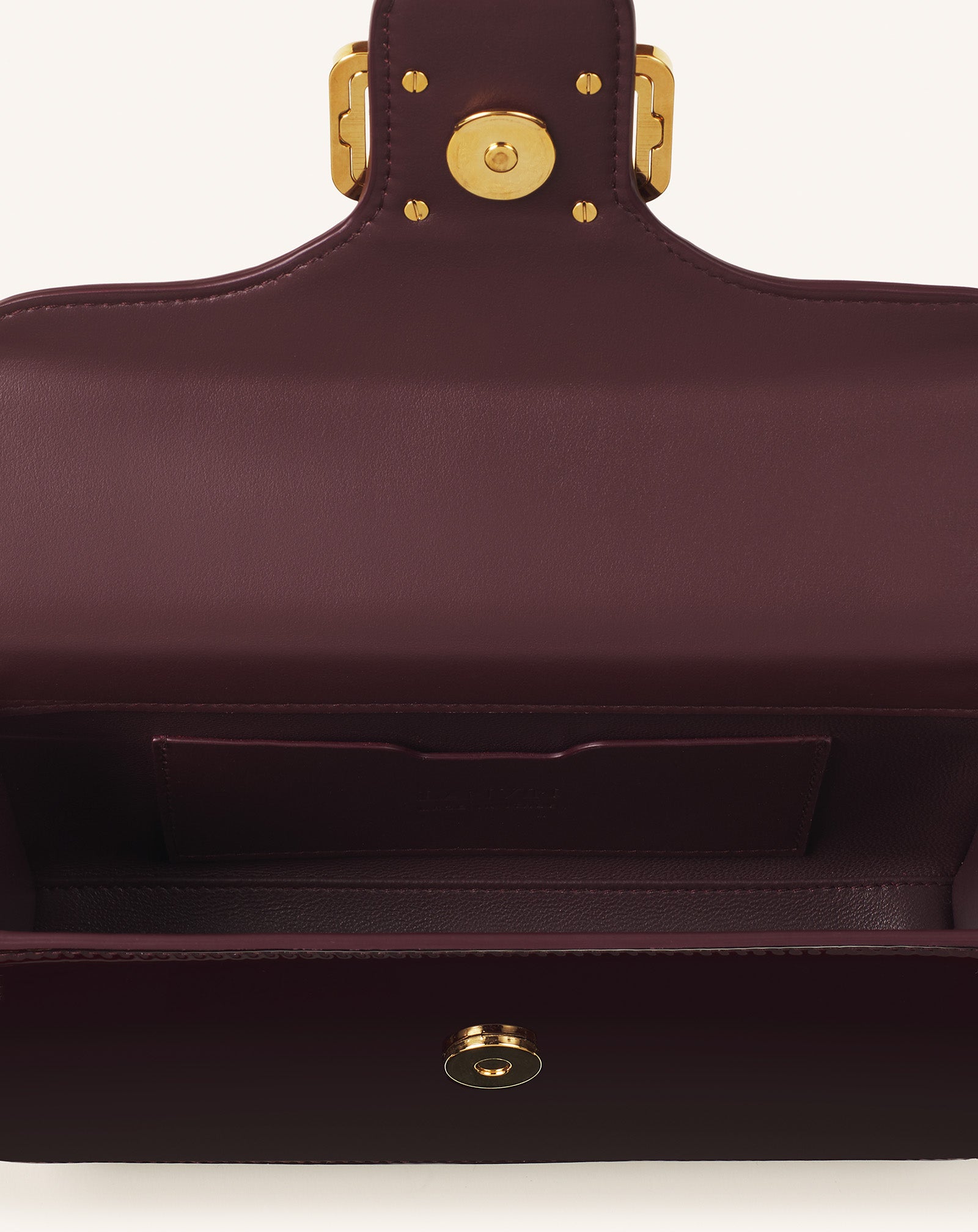 Brown Pencil Cat Nano Patent Leather Bag | Lanvin