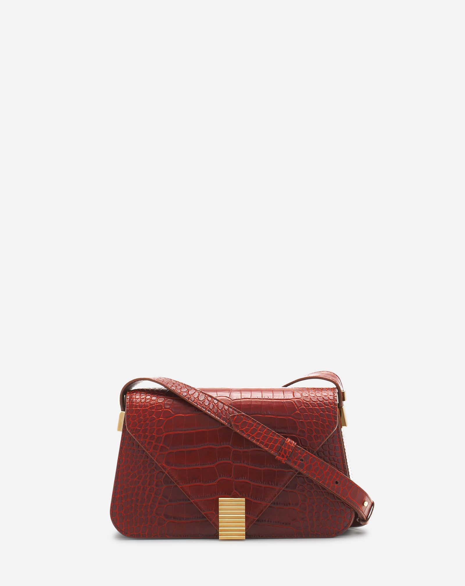 CONCERTO ARPÈGE BAG IN CROCODILE-EFFECT LEATHER