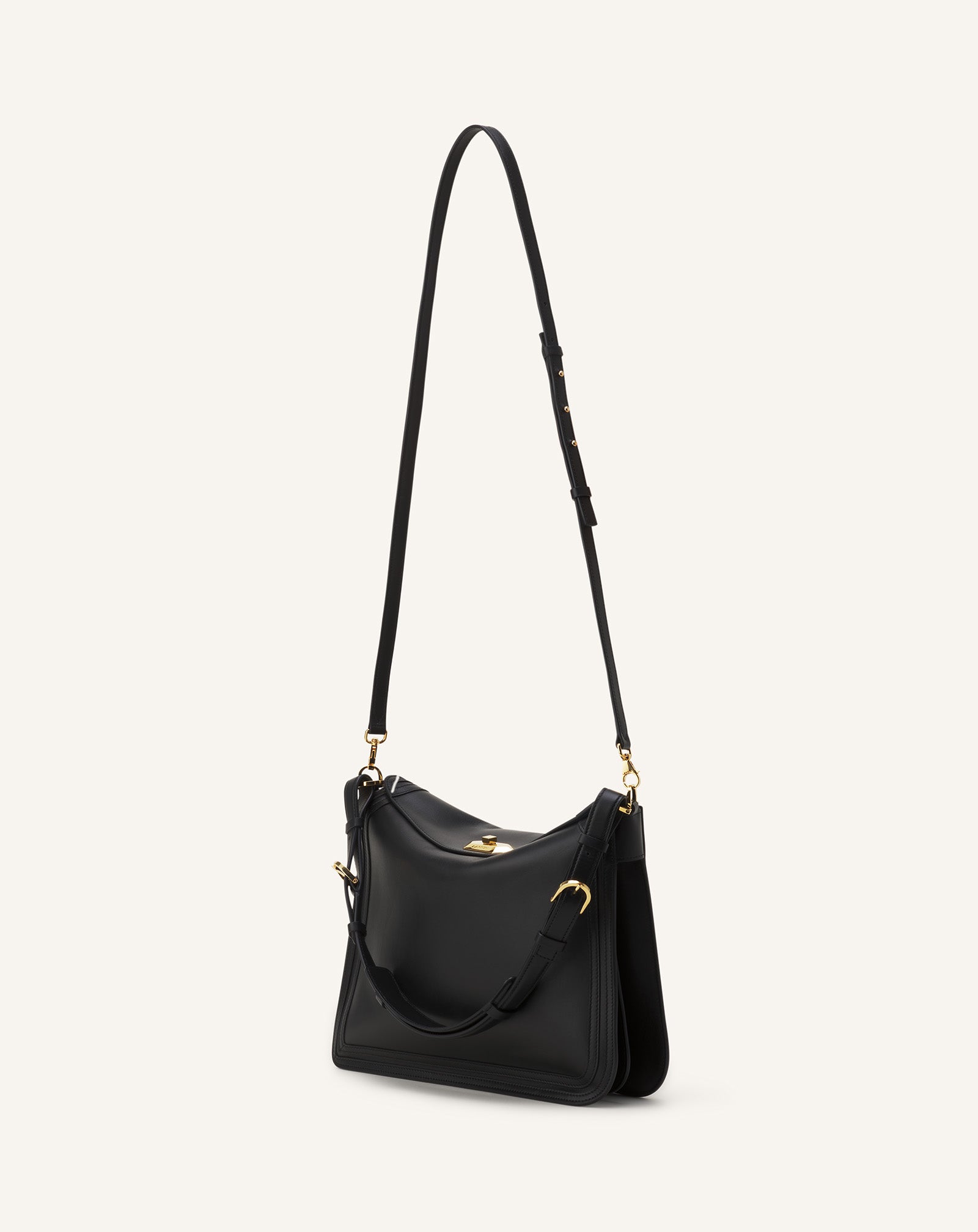 SAC COMPAGNON ASYMETRIQUE EN CUIR