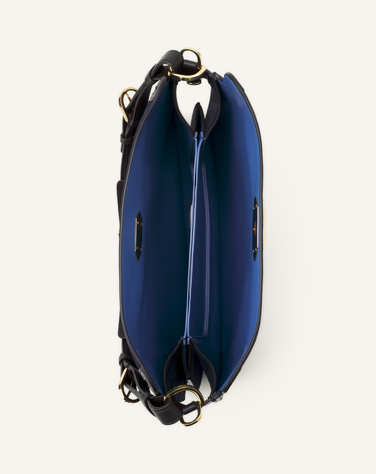 COMPAGNON ASYMMETRICAL BAG IN LEATHER