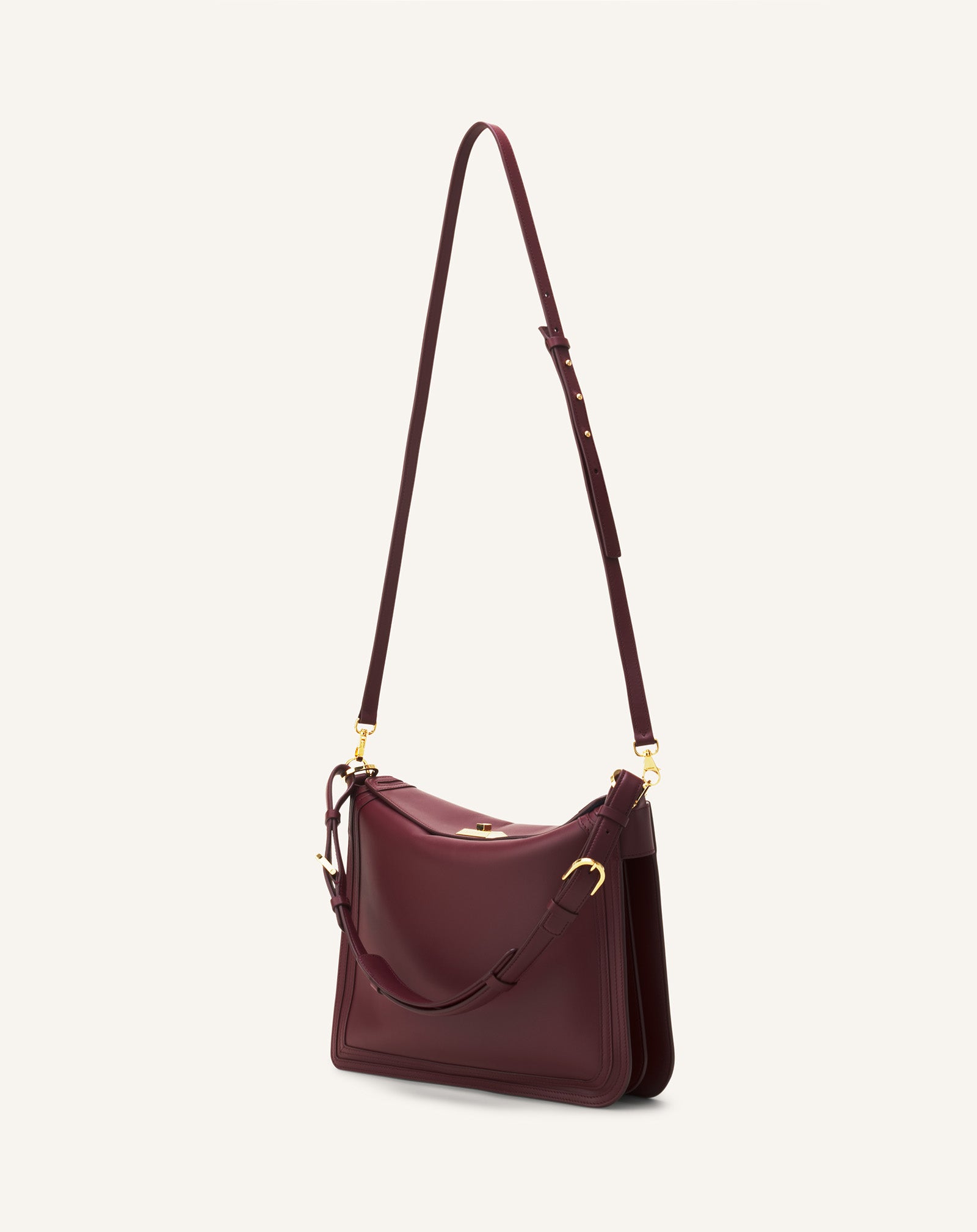 SAC COMPAGNON ASYMETRIQUE EN CUIR