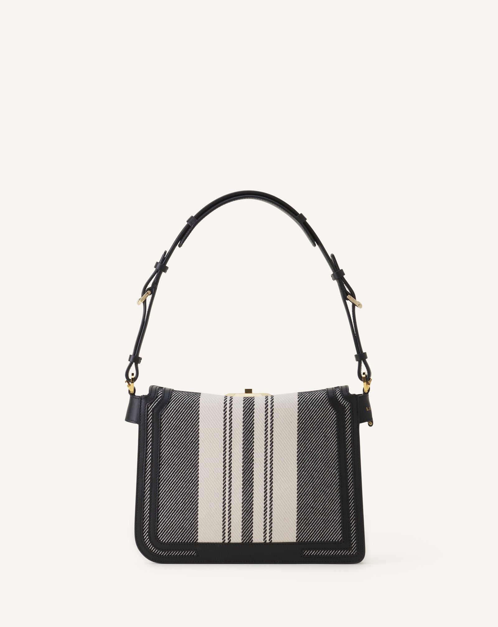 COMPAGNON 20 BAG IN STRIPED CANVAS