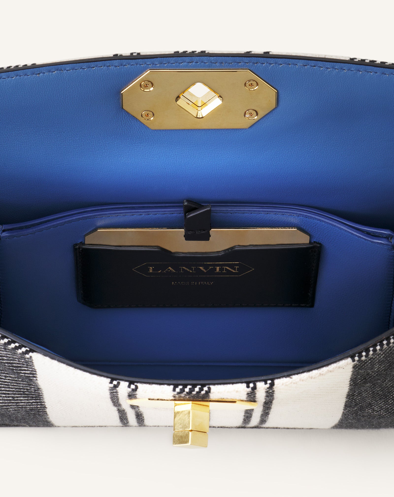 COMPAGNON 20 BAG IN STRIPED CANVAS