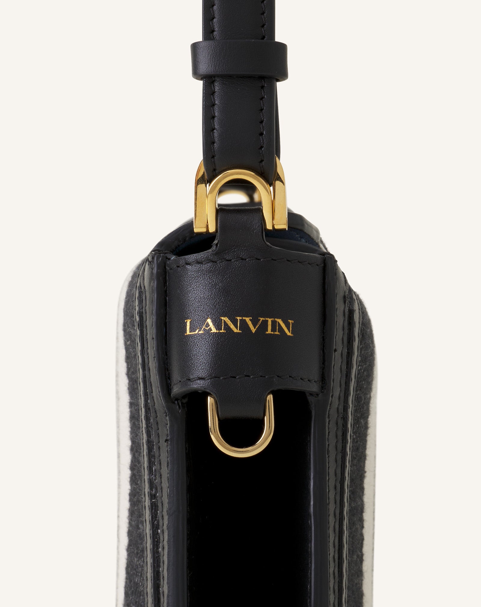 COMPAGNON 20 BAG IN STRIPED CANVAS
